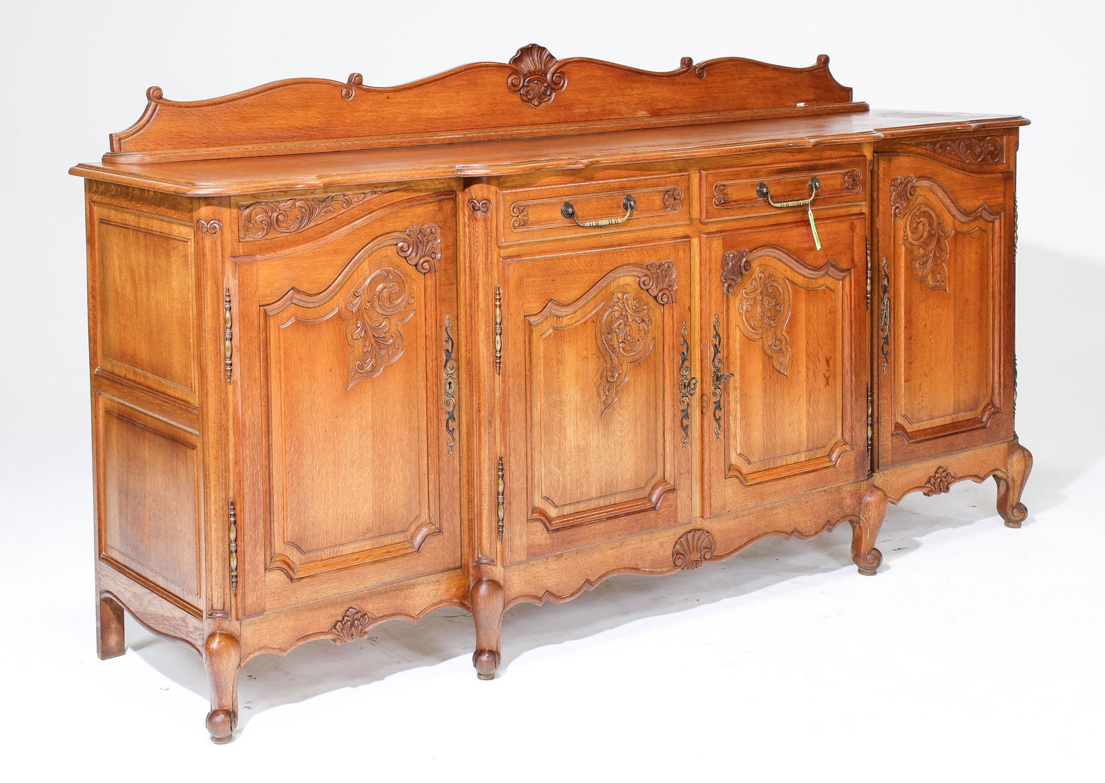Louis XV Style Carved Oak Sideboard / Server (1 of 5)