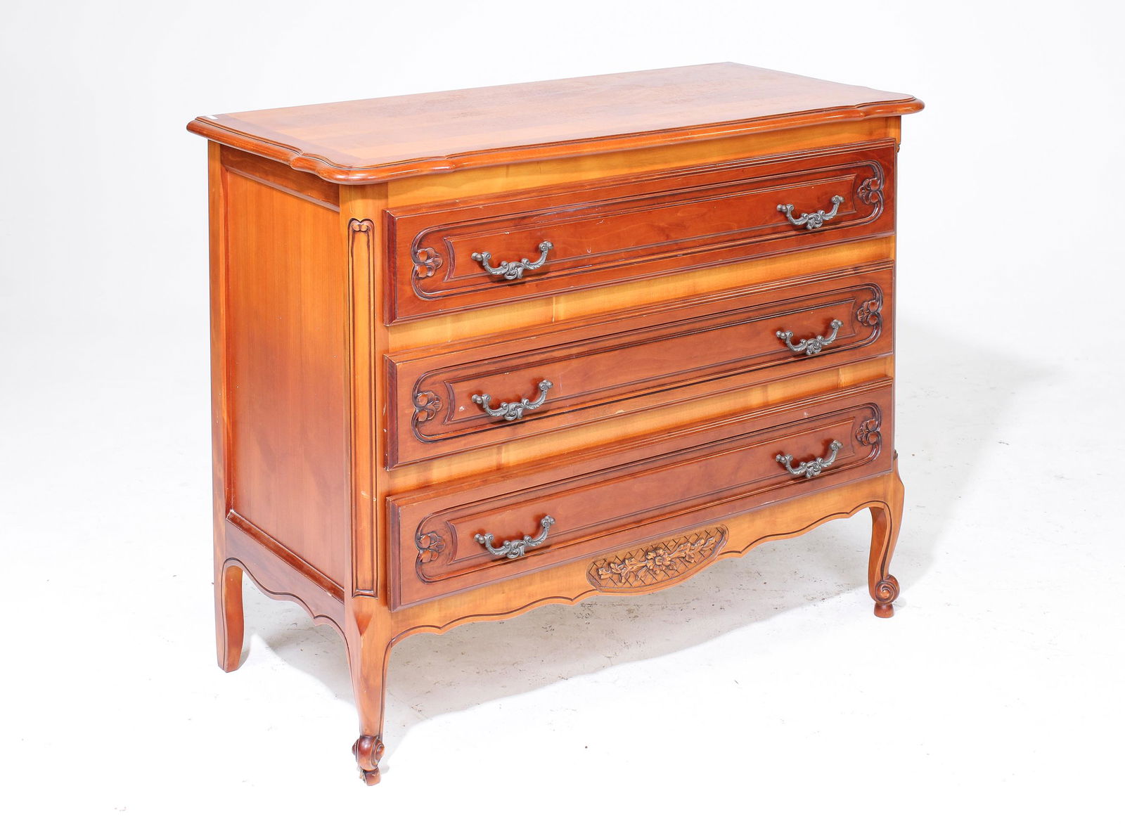 Louis XV Style 3 Drawer Commode (1 of 3)