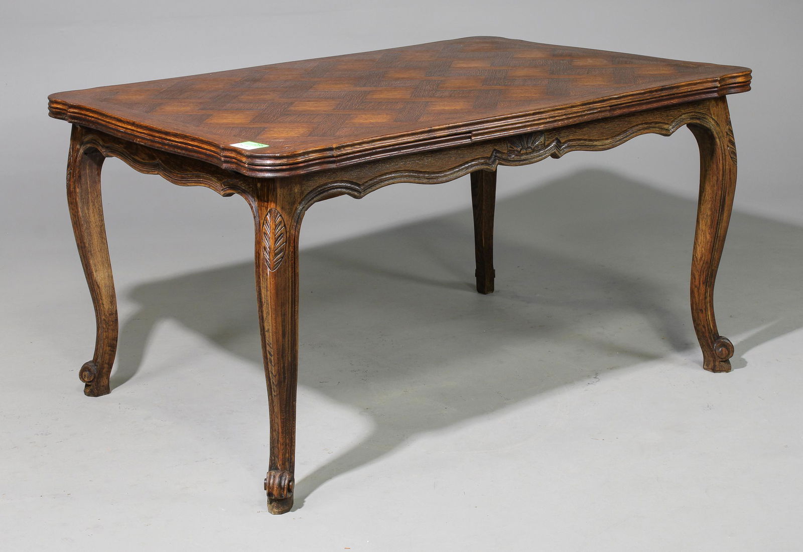 Louis XV Style Parquet Top Dining Table (1 of 4)