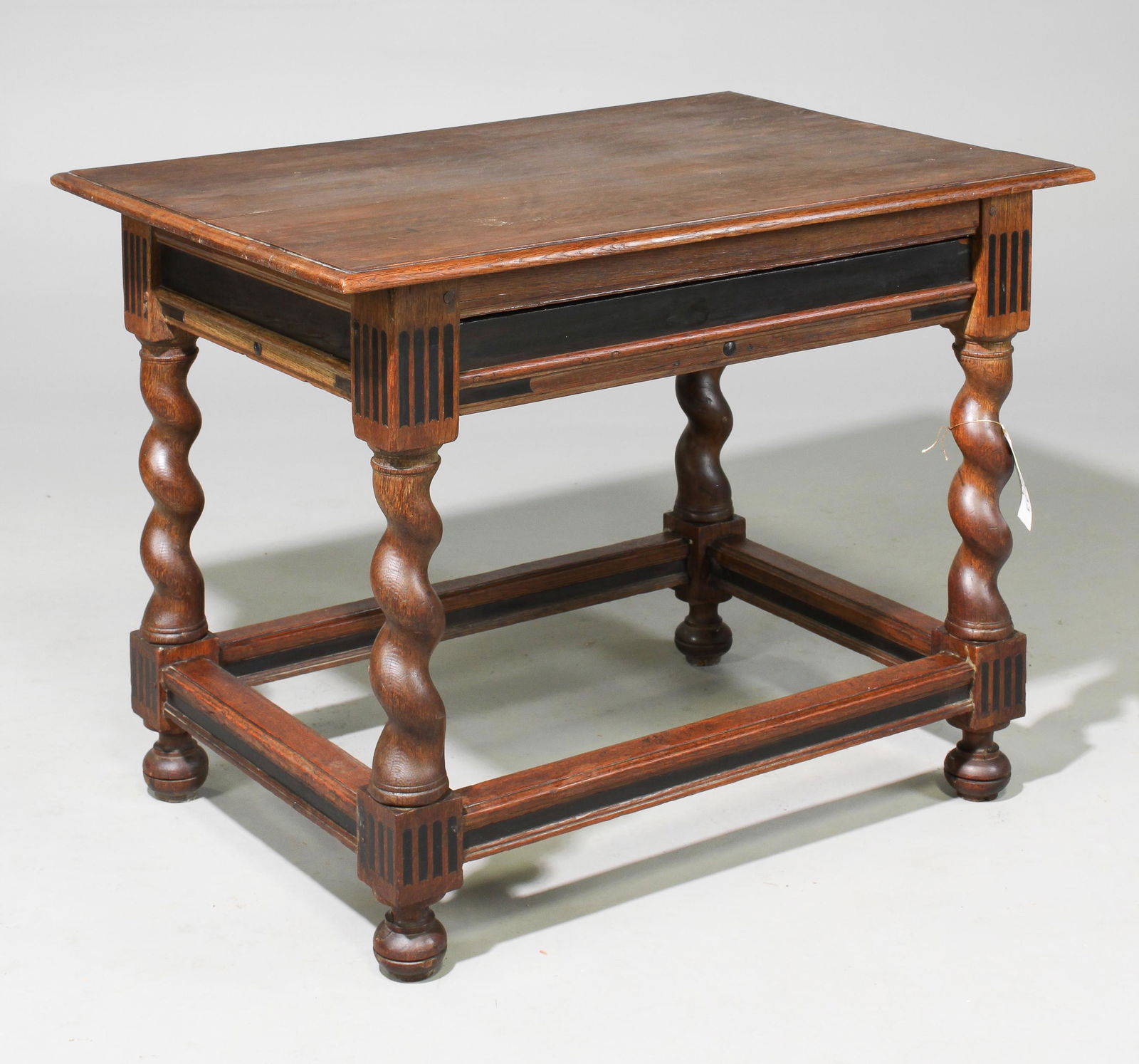 Oak Single Drawer Table (1 of 3)