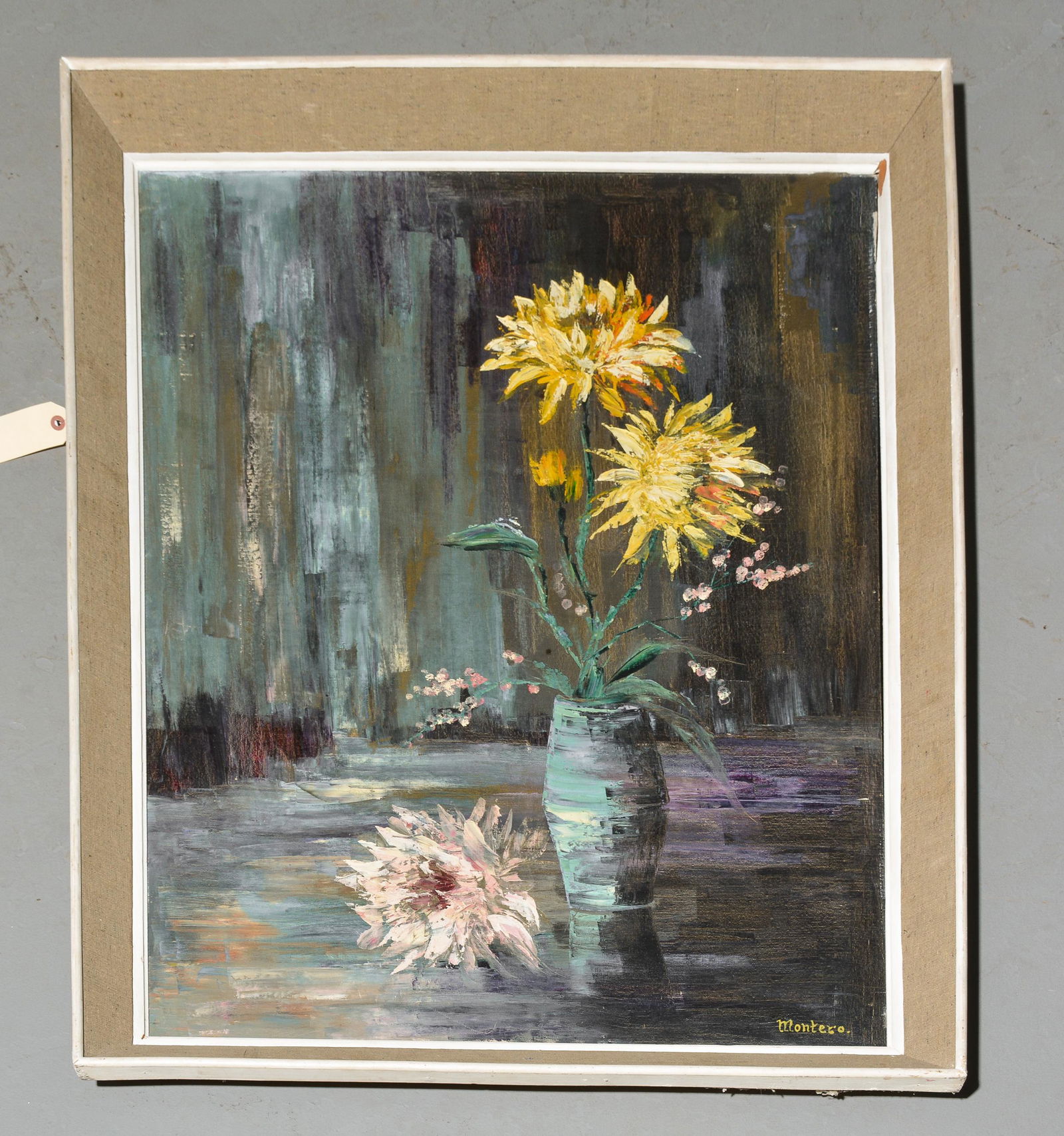 Framed Abstract Floral Still Life - Monteco (1 of 4)