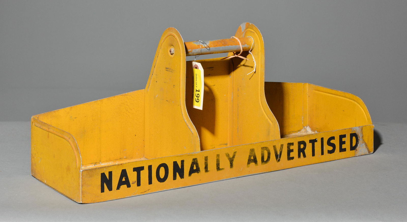 Metal Nationally Advertised Yellow Divided Tray (1 of 4)