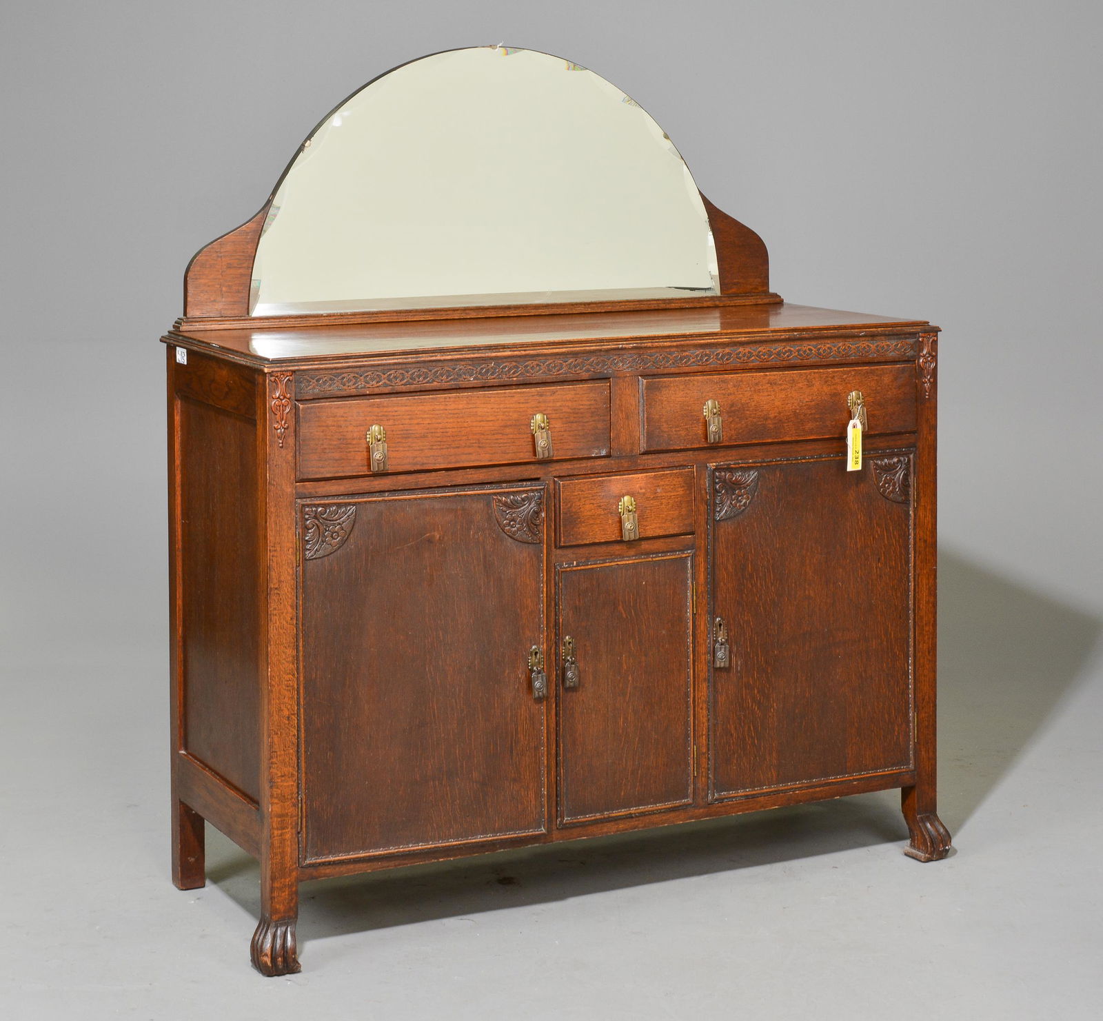 British Mirror Back Sideboard (1 of 4)