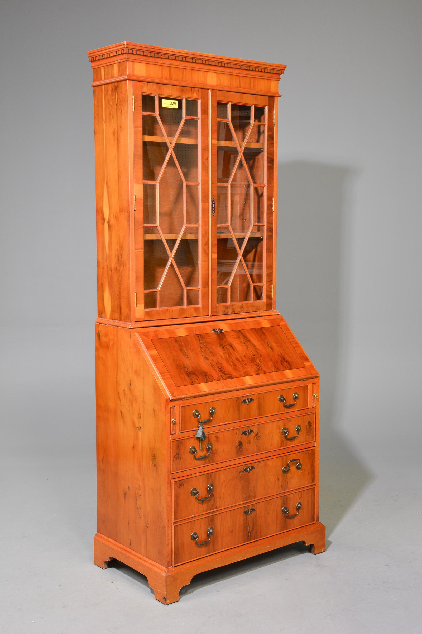 English Secretary Bookcase (1 of 4)