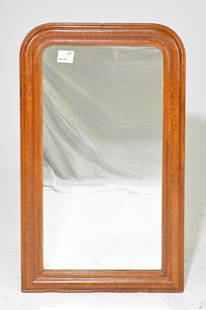 Louis Philippe Style Framed Mirror: French Louis Philippe Style Framed Mirror - 48 in tall x 29 x 2