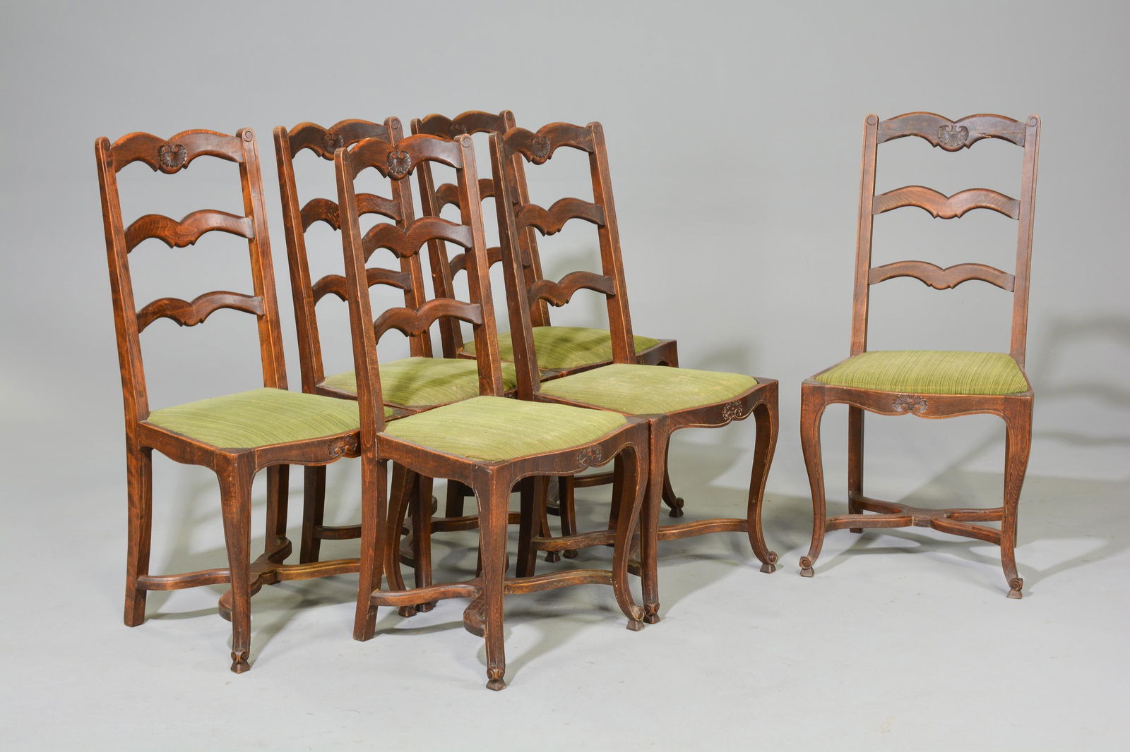 6 Louis XV Style Dining Chairs (1 of 2)