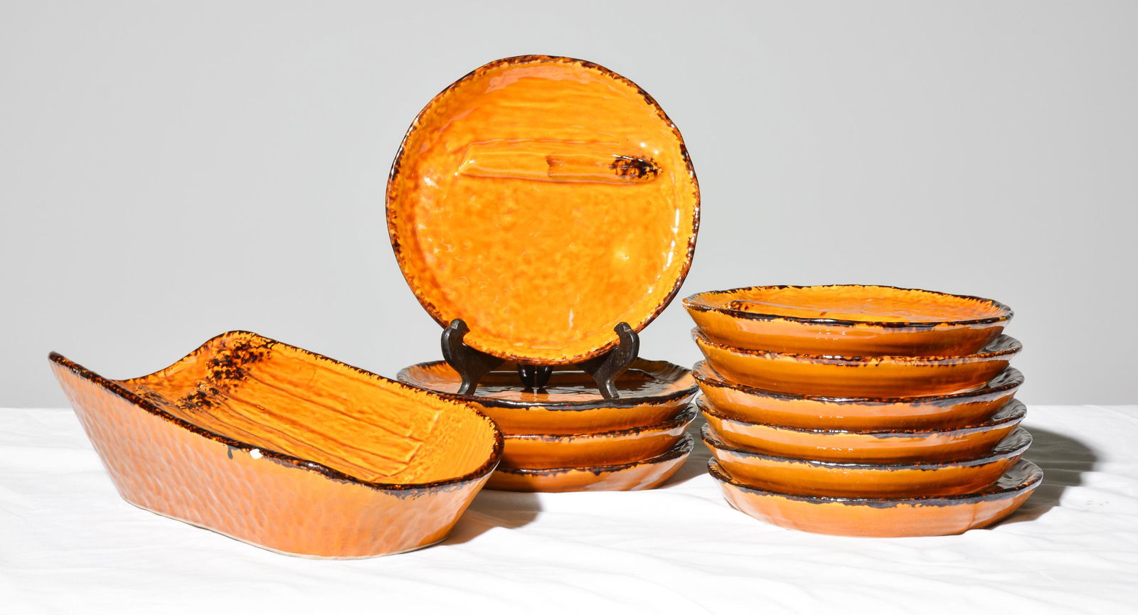 11pc French Brown Asparagus Set (1 of 3)