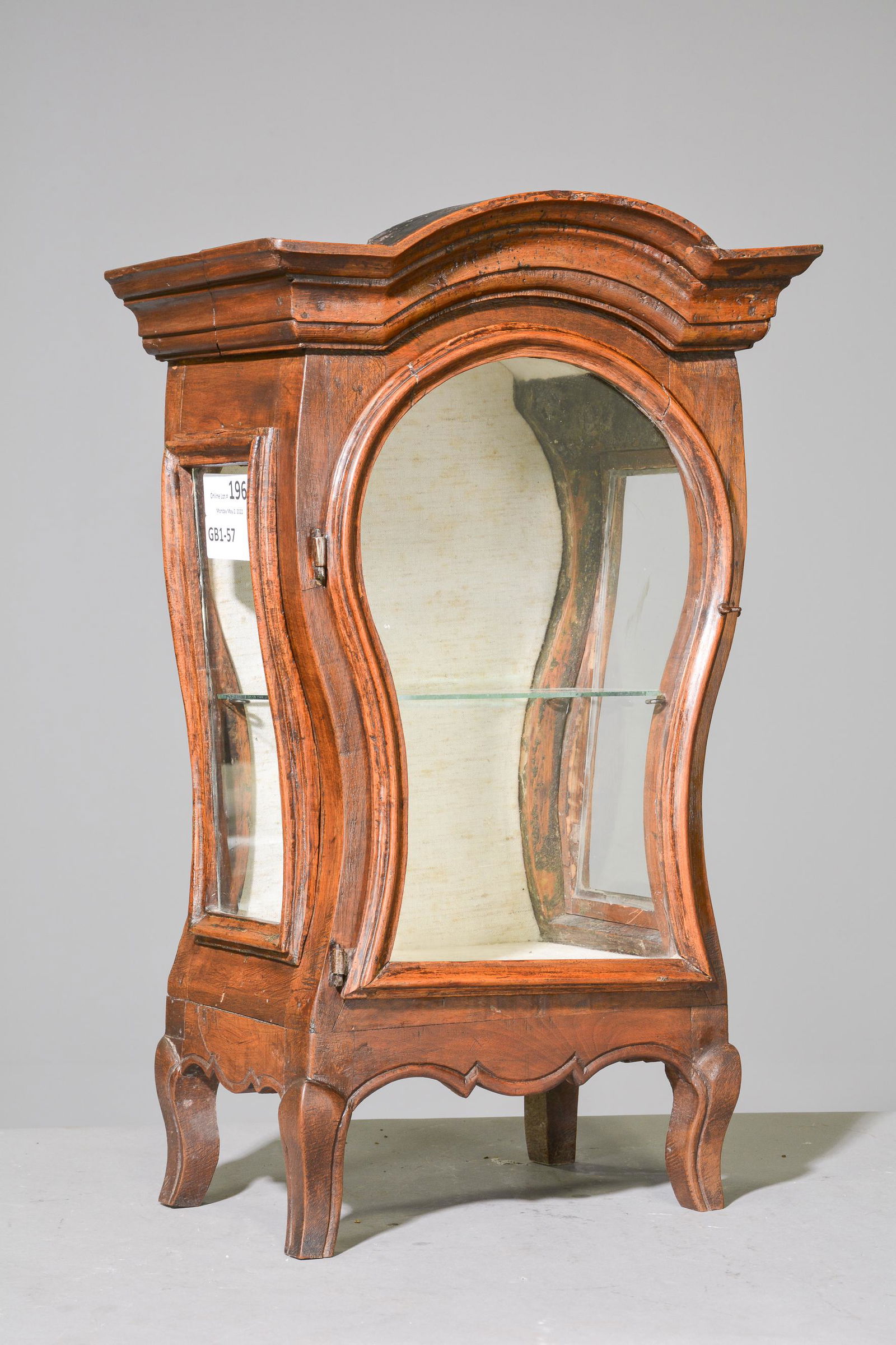 French Walnut Diminutive Table Vitrine / Display (1 of 3)
