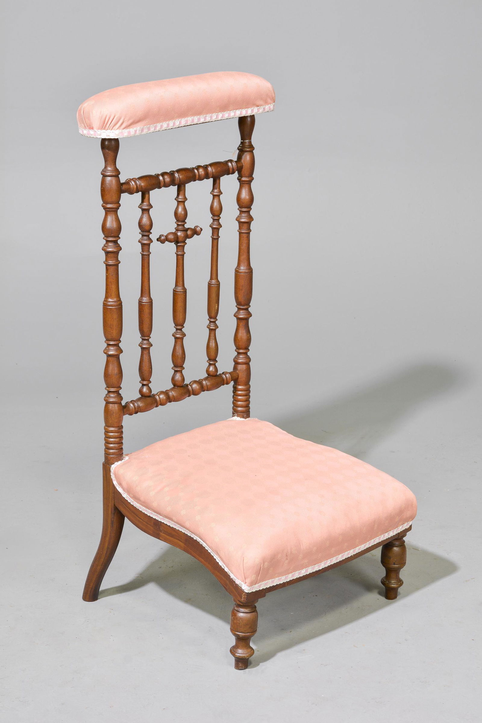 Napoleon III Style Walnut Kneeler / Prie Dieu (1 of 2)