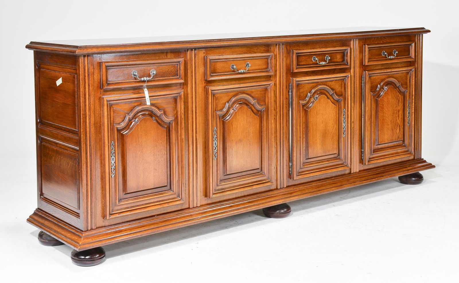 Louis XIV Style Oak Sideboard / Enfilade (1 of 6)