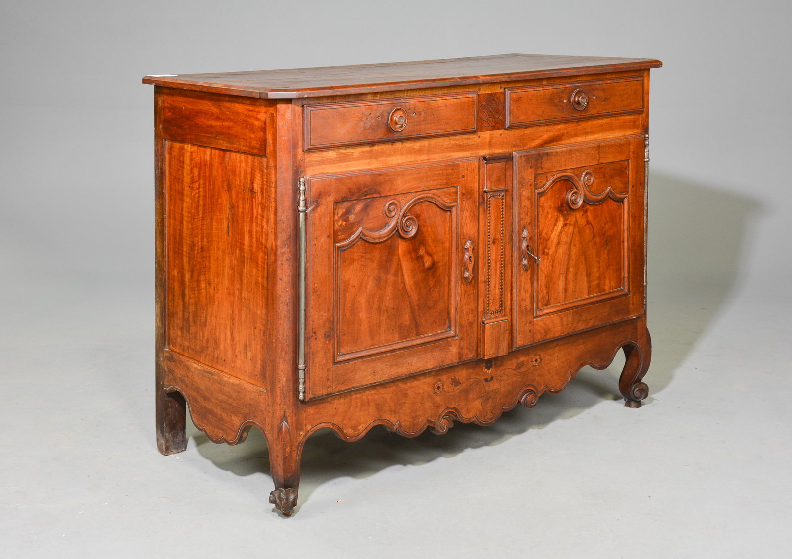 Louis XV Style Cherry Base / Sideboard (1 of 6)