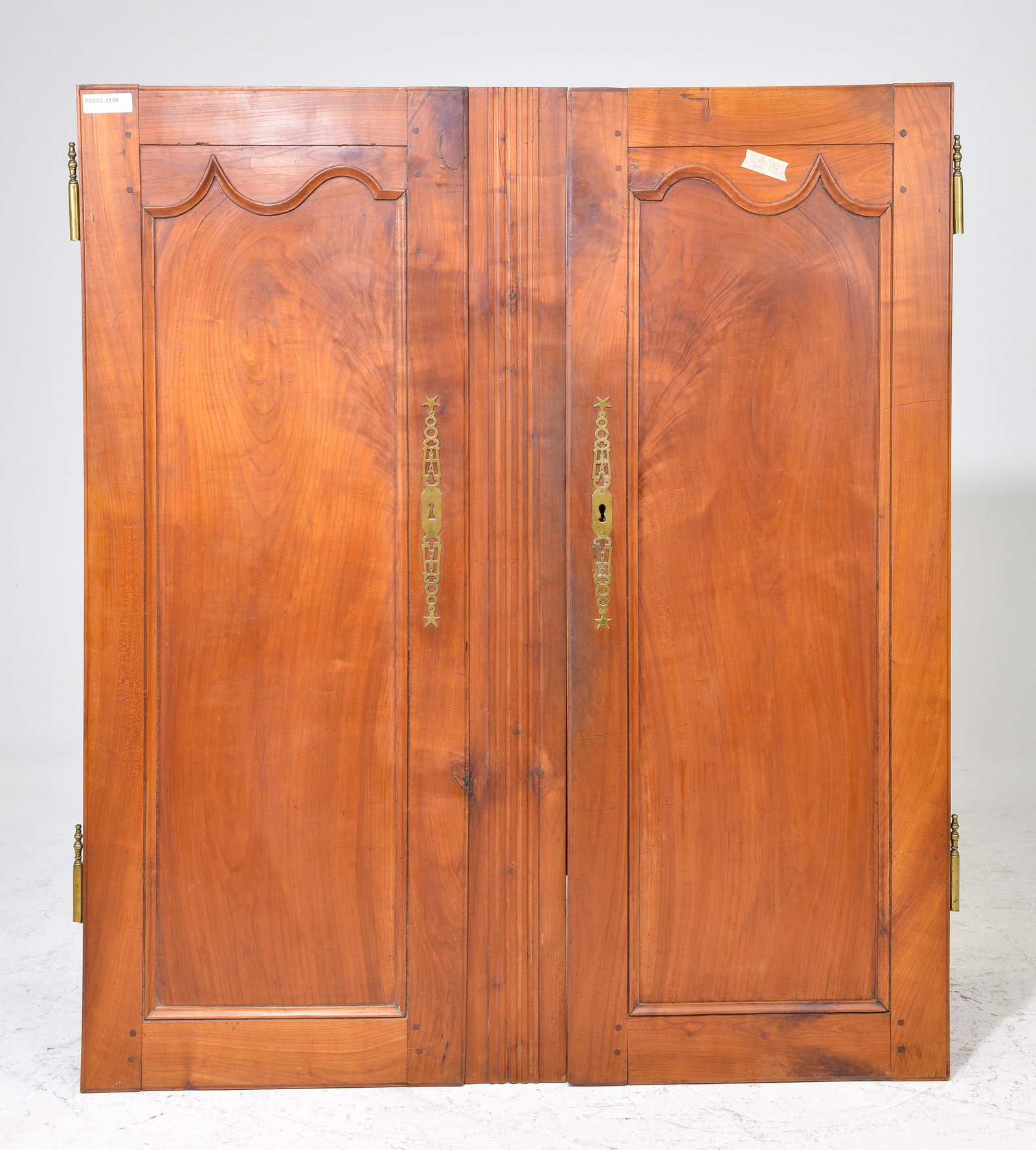 2 Louis XV Style Cherry Cupboard Doors (1 of 2)