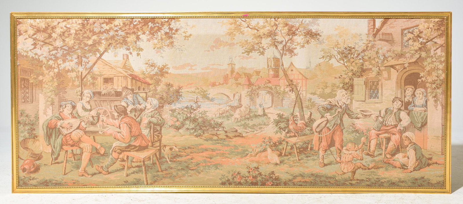 Framed French Tapestry (1 of 4)