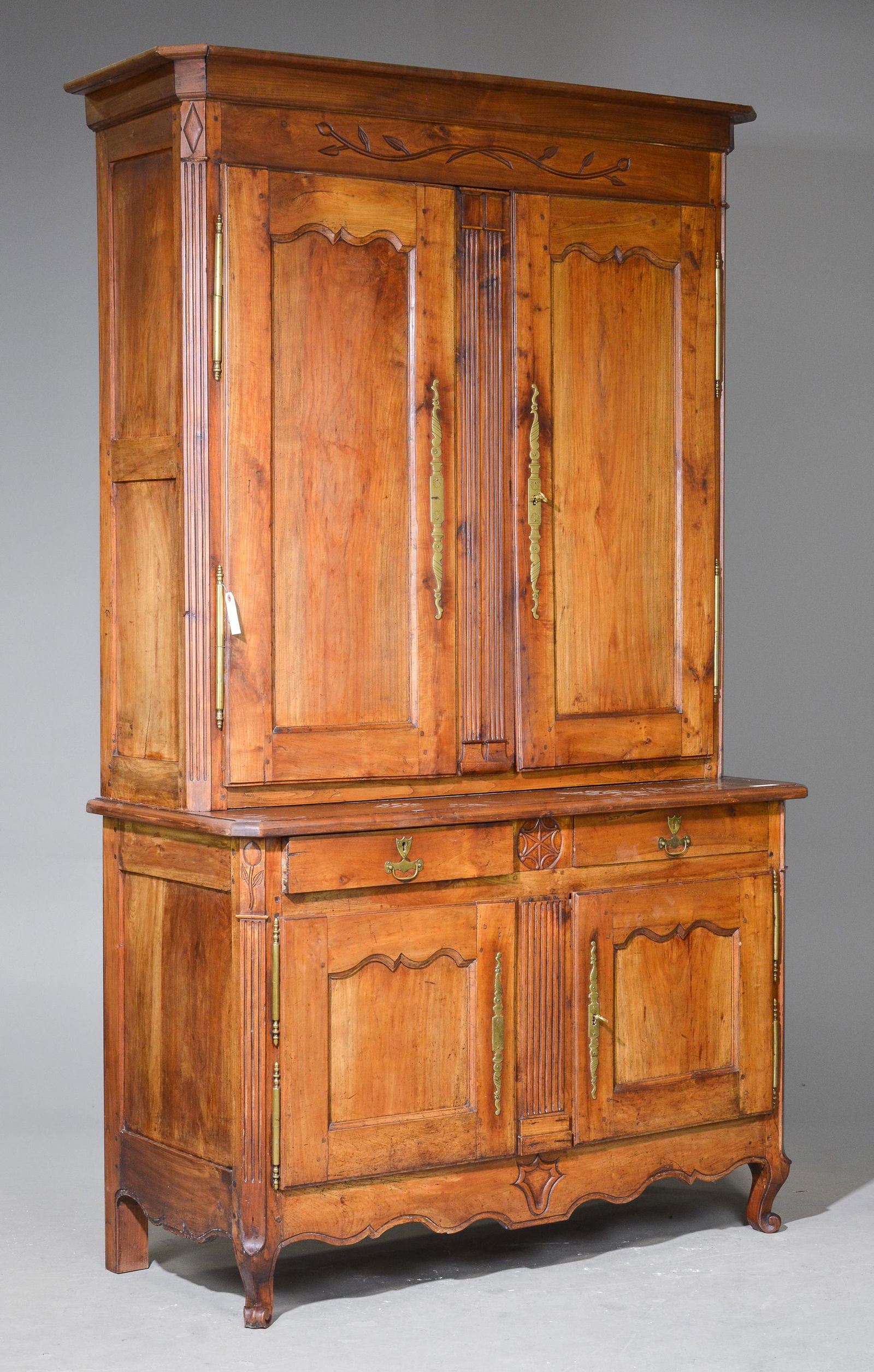 Louis XV Style Cherry Buffet Du Corps (1 of 5)