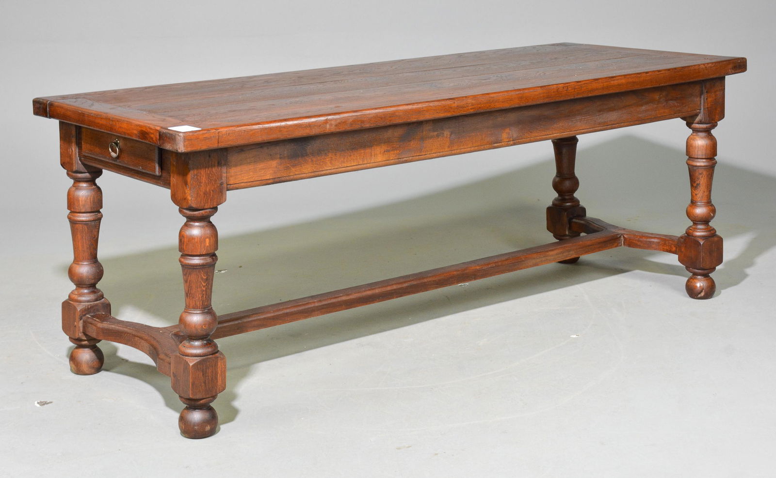 Louis XIII Style Oak Farmhouse Table (1 of 3)