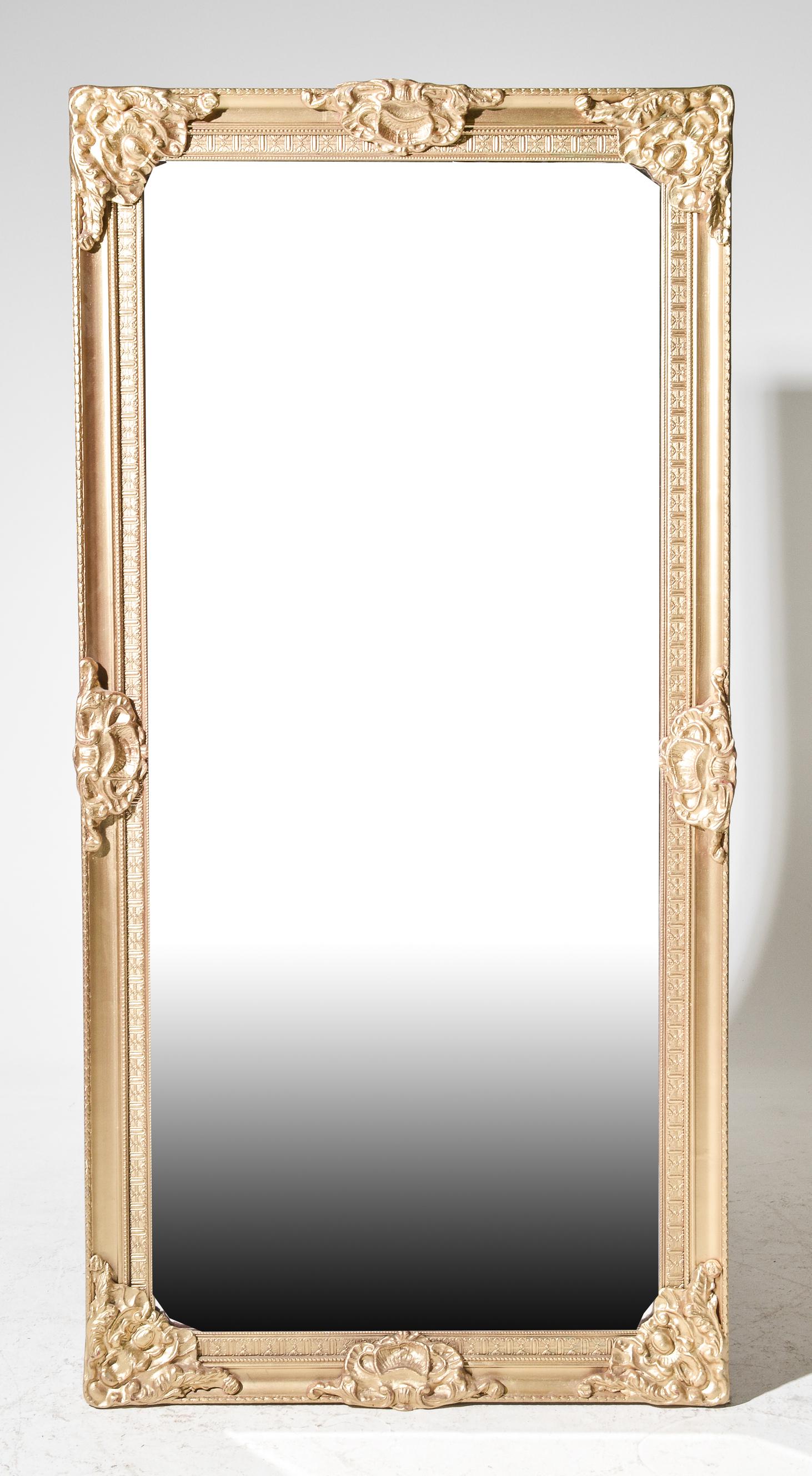 French Style Gold Framed Mirror (1 of 3)