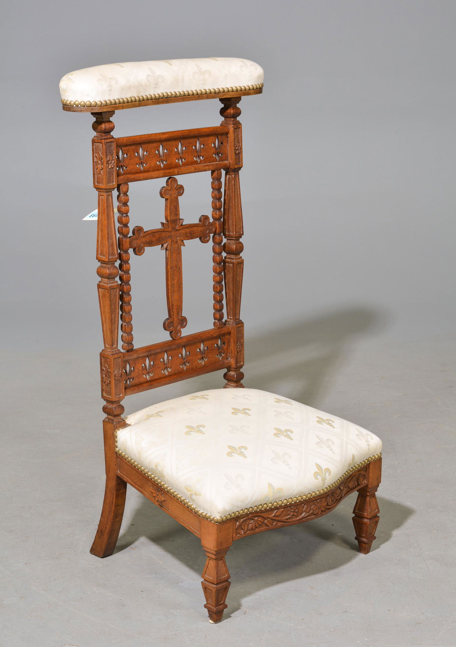 Napoleon III Style Prie Dieu / Kneeler (1 of 2)