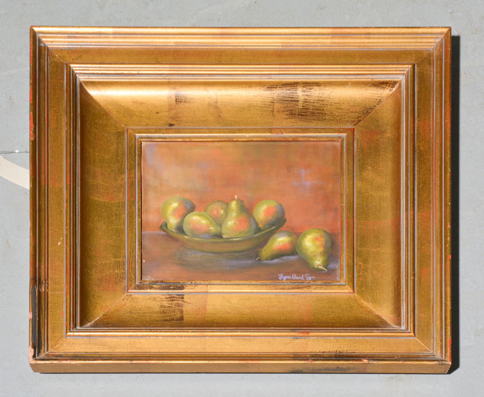 Lynn Ward Sr. Framed Oil on Board Still life (1 of 3)