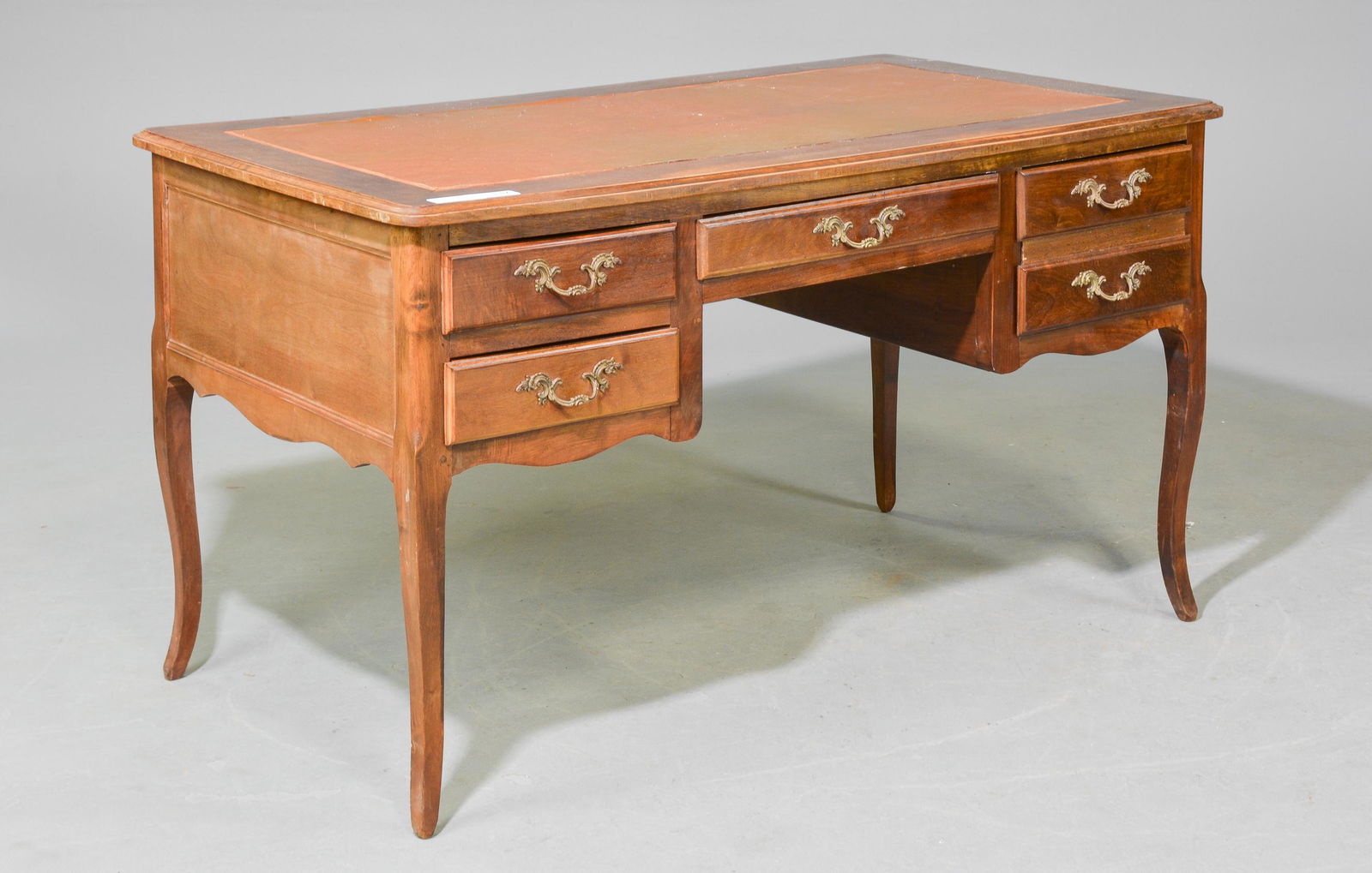 Louis XV Style Leather Top Desk (1 of 4)