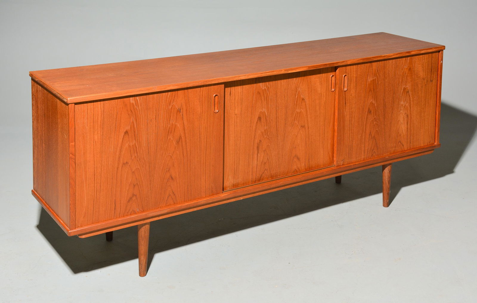 Danish Modern Sliding Door Credenza - Dyrlund (1 of 9)