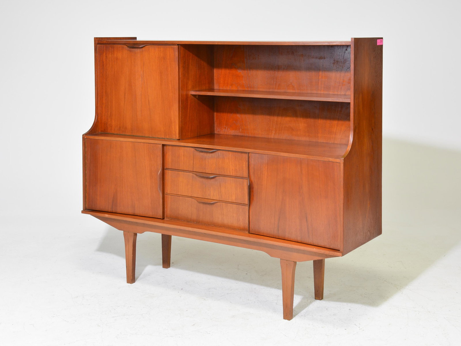 Mid Century Modern Cocktail Sideboard / Hutch (1 of 3)