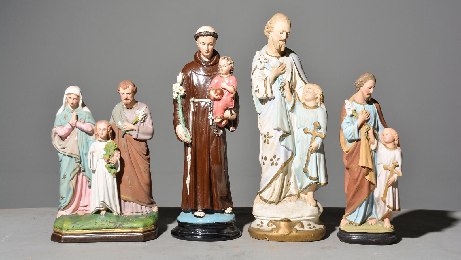 4 Assorted Religious Statues (1 of 4)