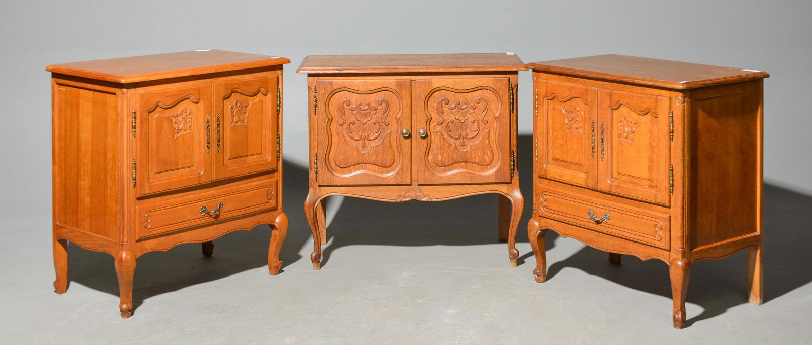 3 Country French Oak Cabinets (1 of 5)