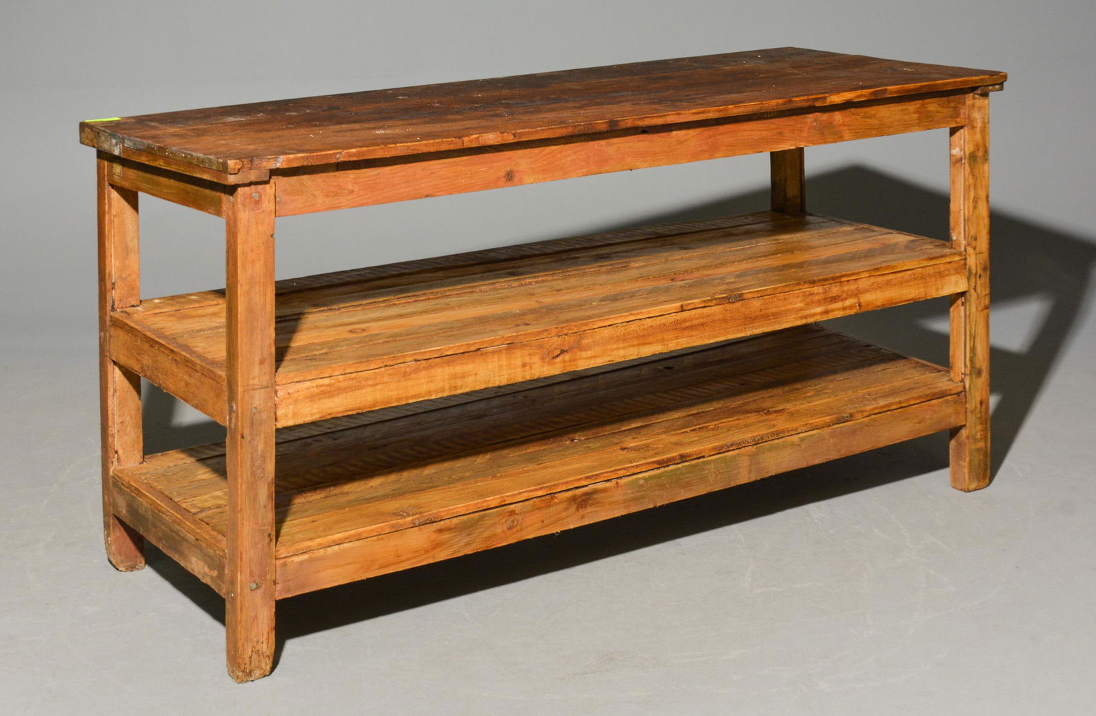 British Pine Large 3 Tier Table / Island (1 of 4)