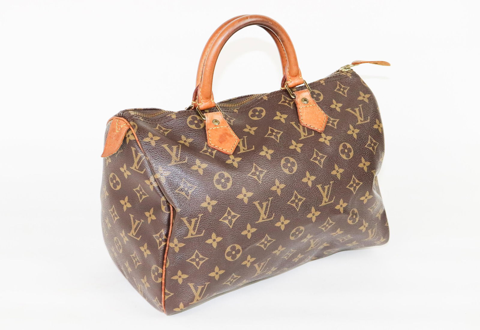 Louis Vuitton Speedy 30 in Brown Monogram Canvas (1 of 6)