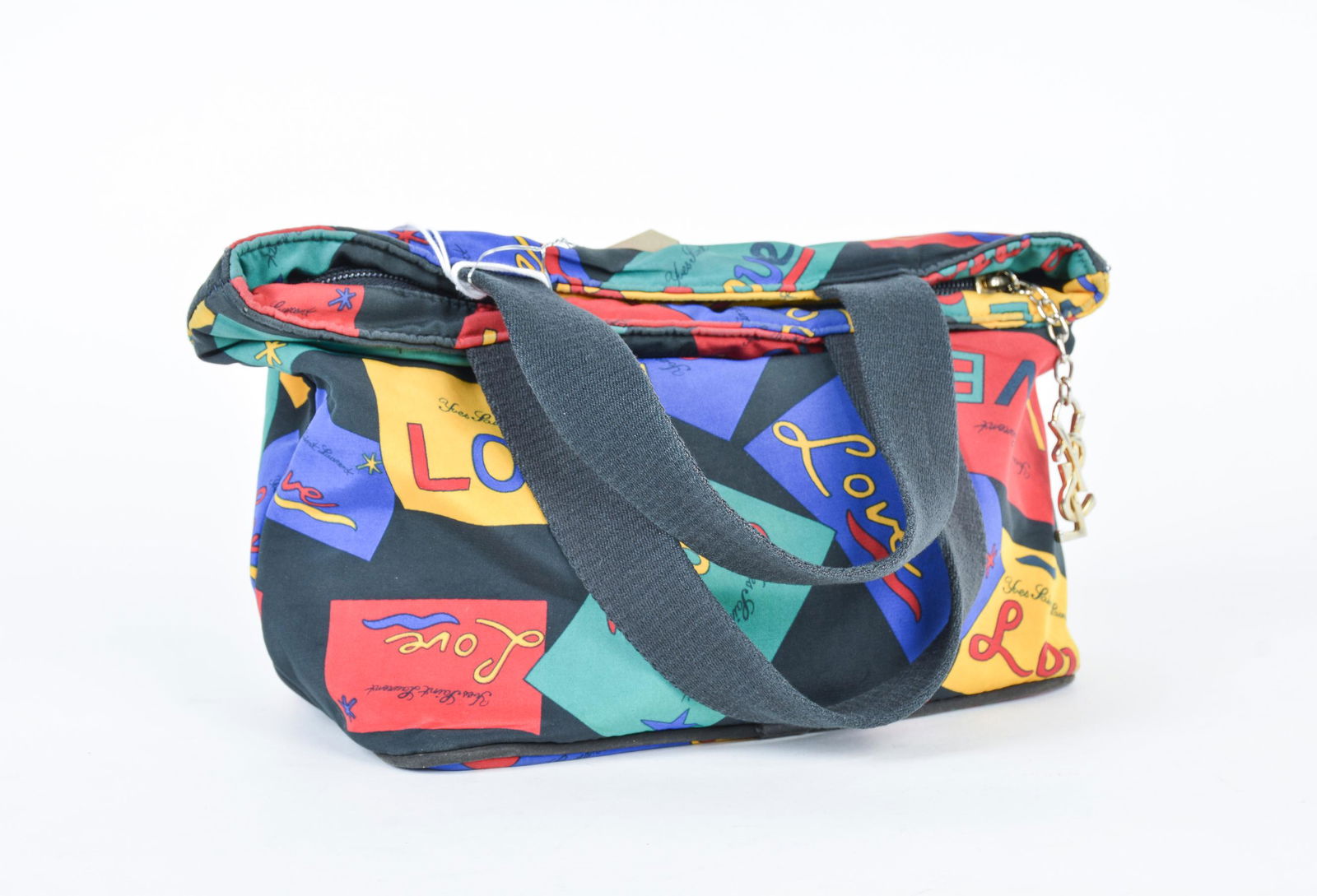Yves Saint-Laurent Love Printed Small Zip Tote (1 of 4)