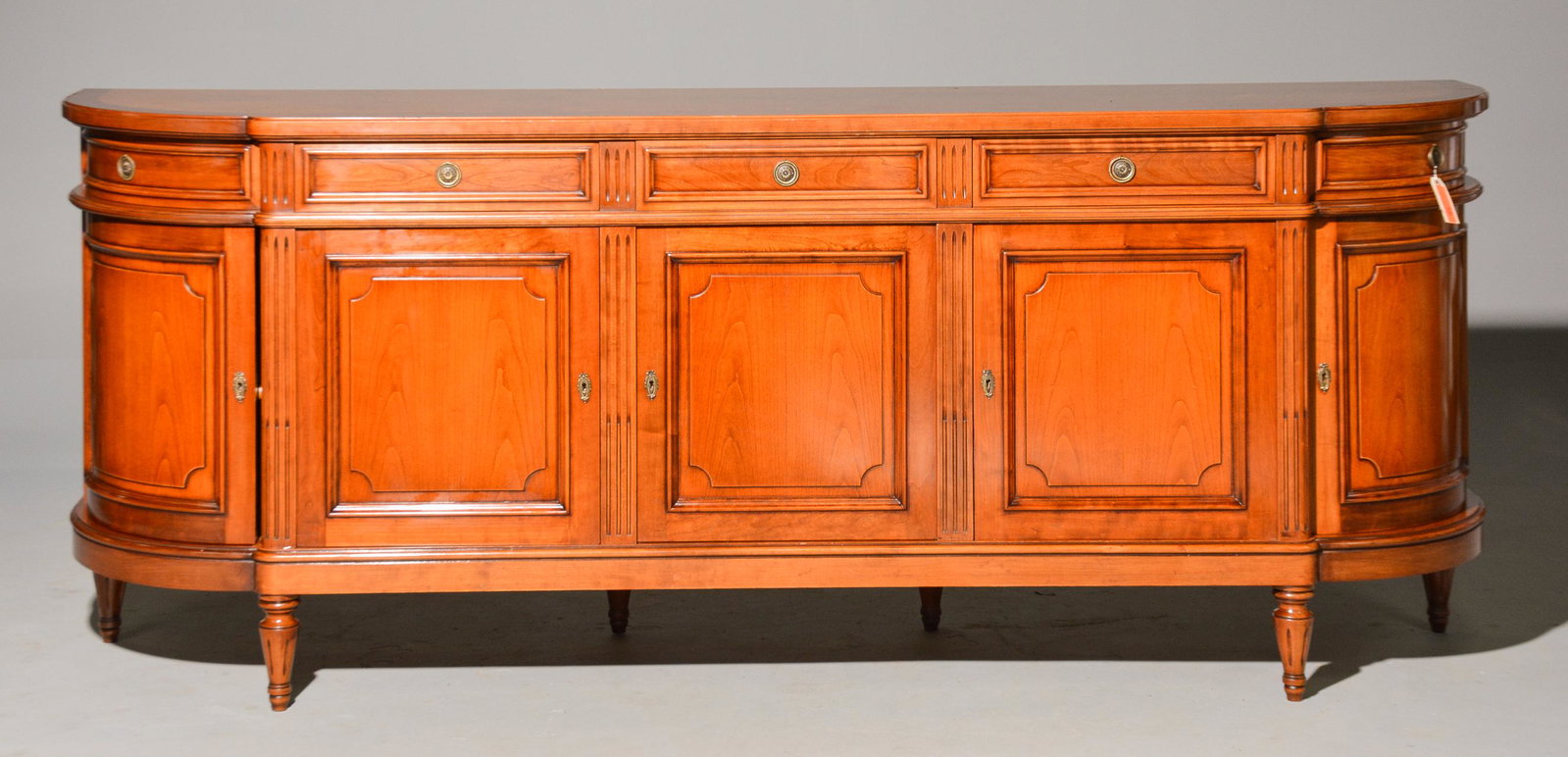 Louis XVI Style Enfilade / Sideboard: French Louis XVI Style Enfilade / Sideboard - 40 in tall x 99 x 22