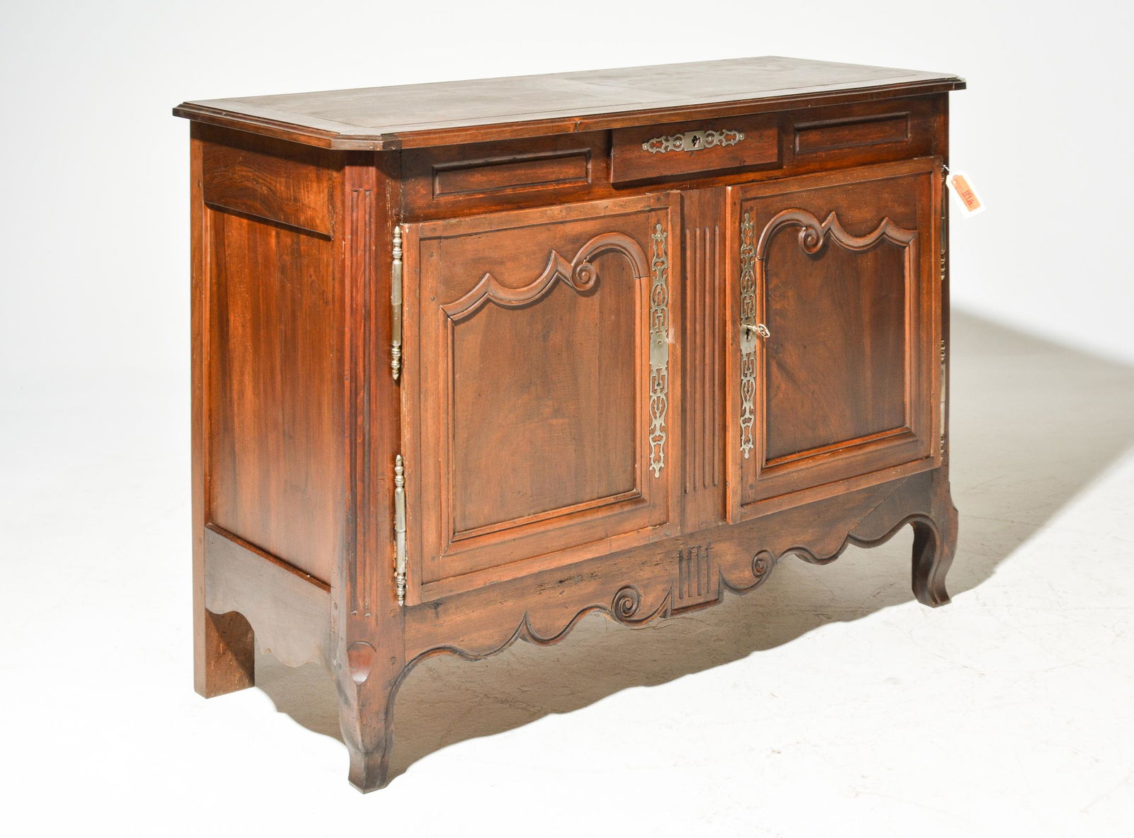 Louis XV Style Dark 2 Door Buffet (1 of 4)