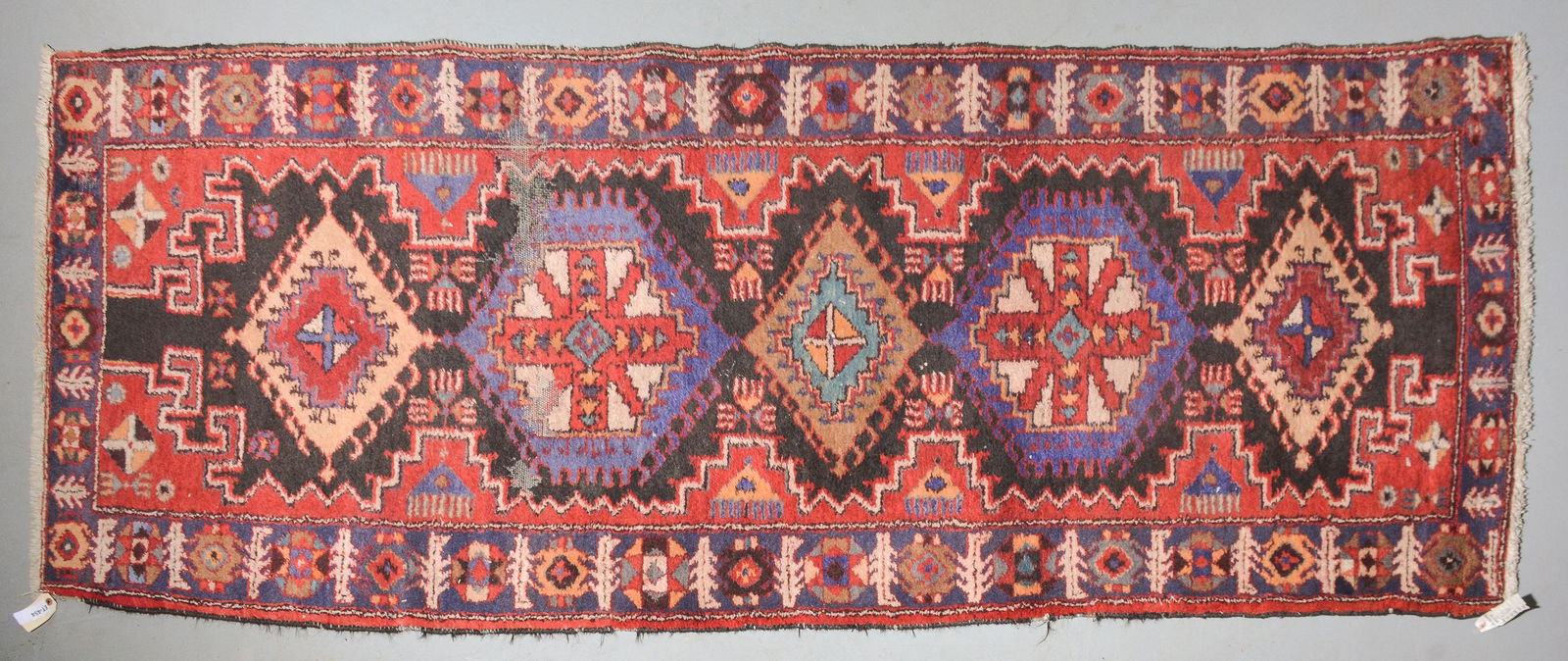 Hand Knotted Runner Rug - 9'8 x 3'7 (1 of 4)