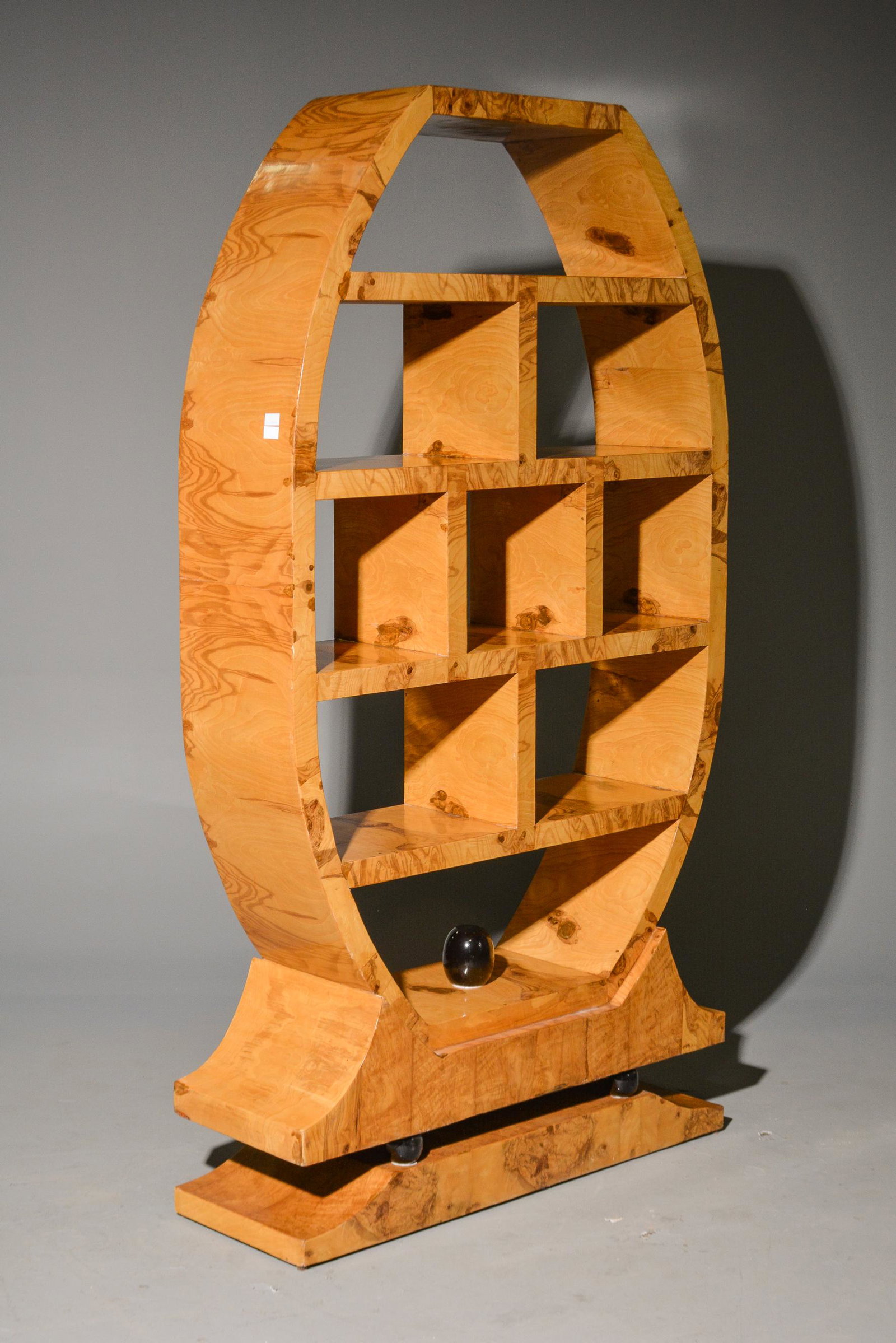 New Item, Art Deco Style Burl Wood Room Divider (1 of 3)