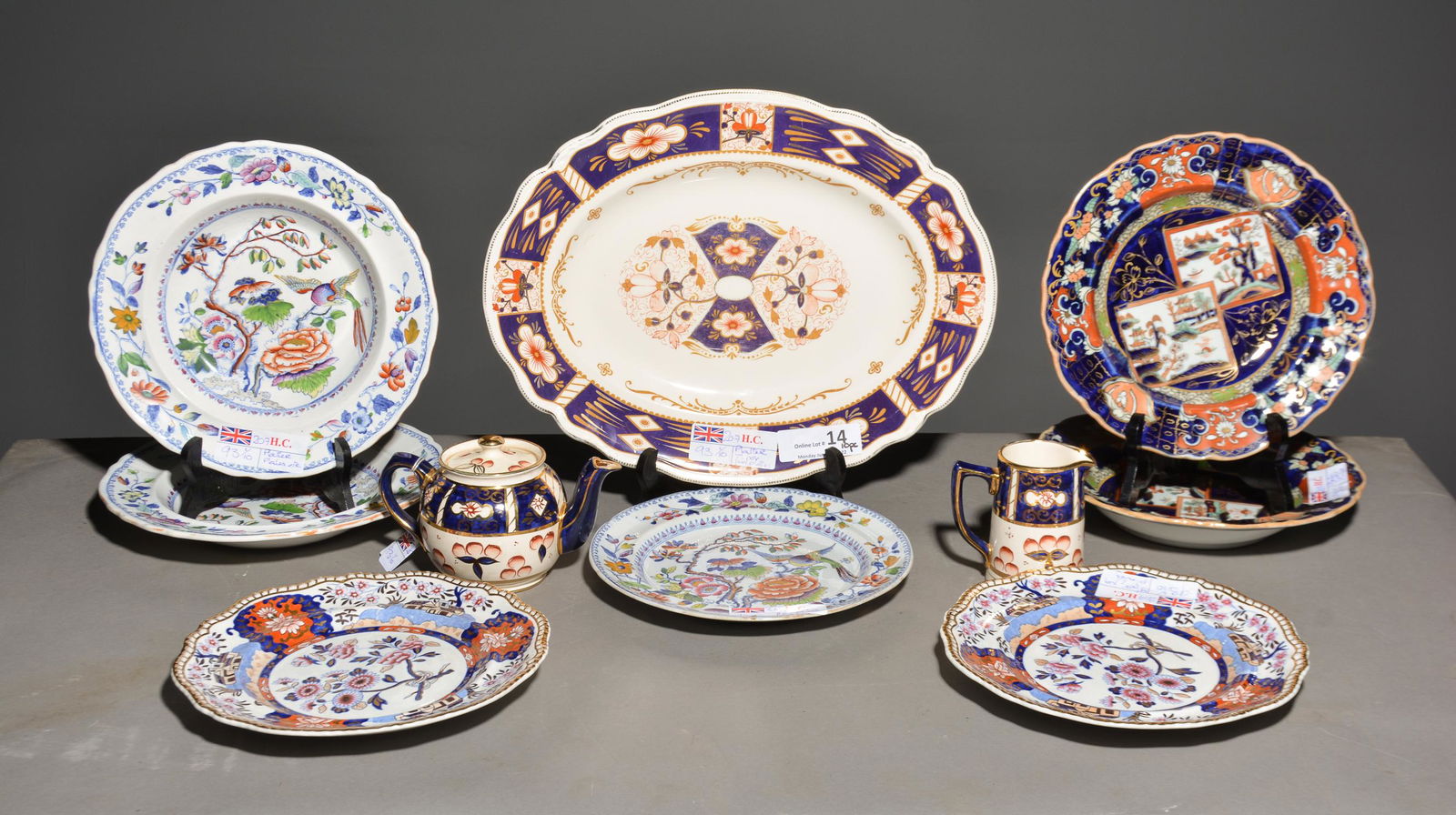 10pcs Assorted China - Platters, Plates, Etc. (1 of 7)