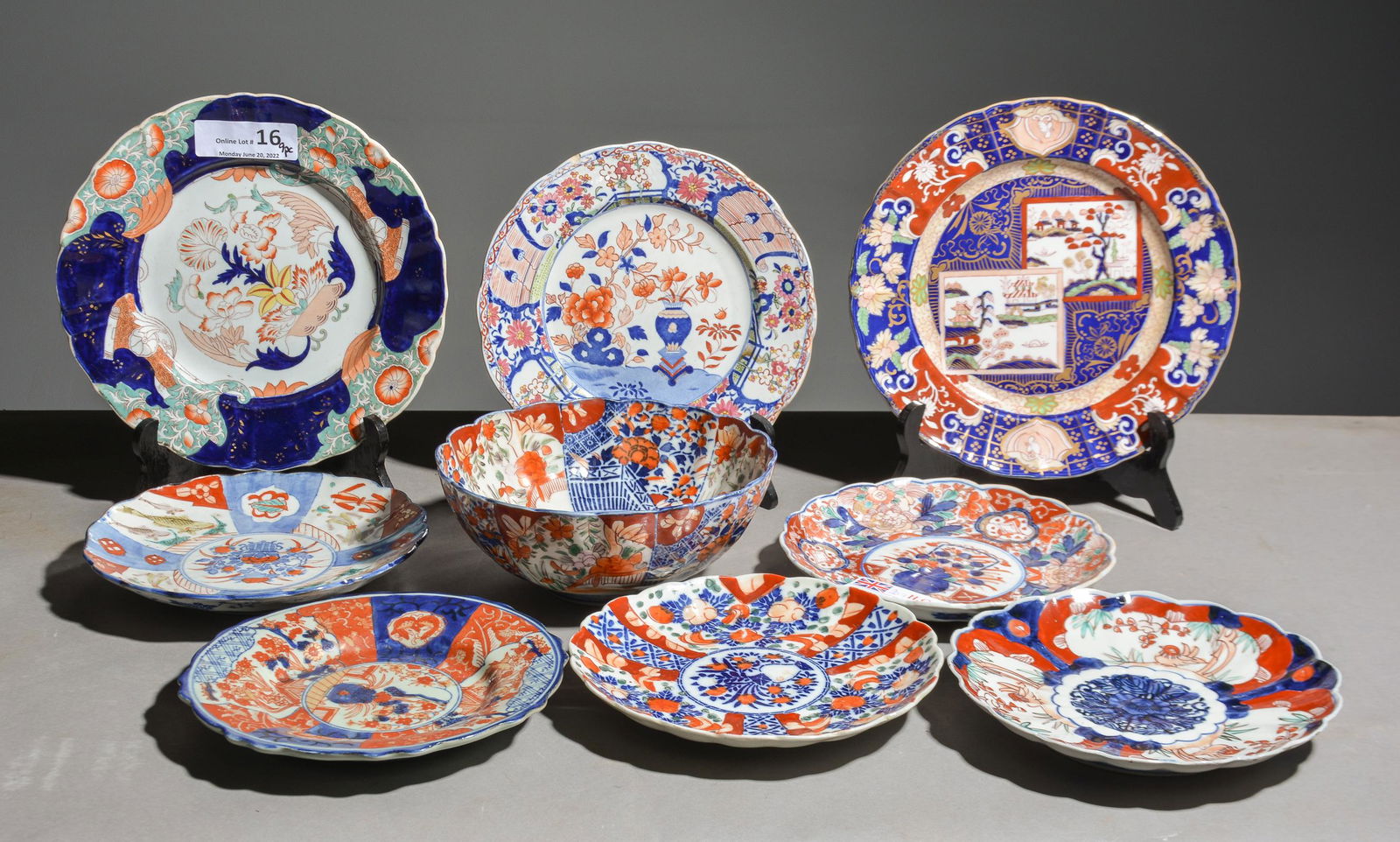 9pcs Assorted Imari & Masons China (1 of 6)