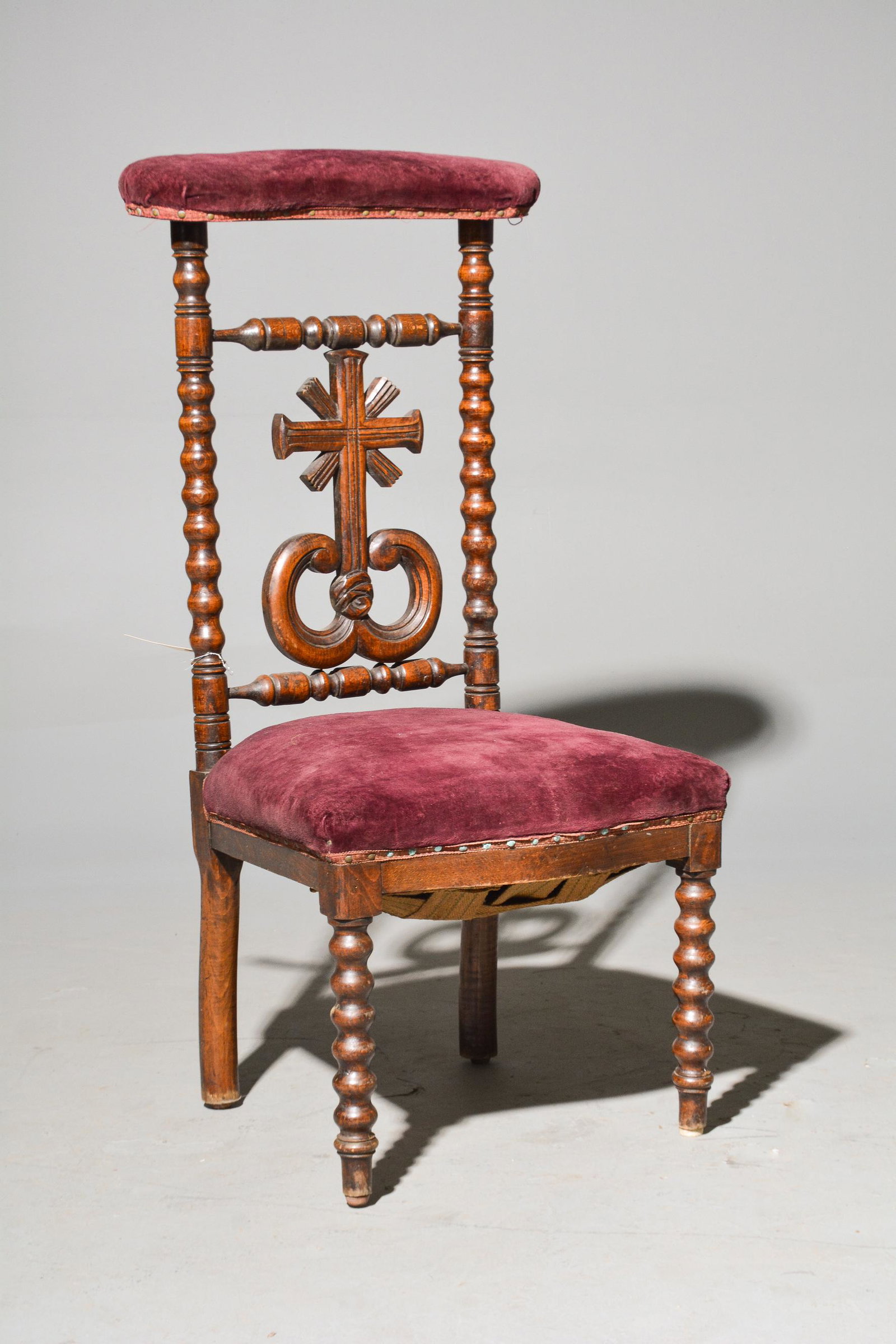 French Kneeler / Prie Dieu: French Kneeler / Prie Dieu - 40 in tall x 19 x 19