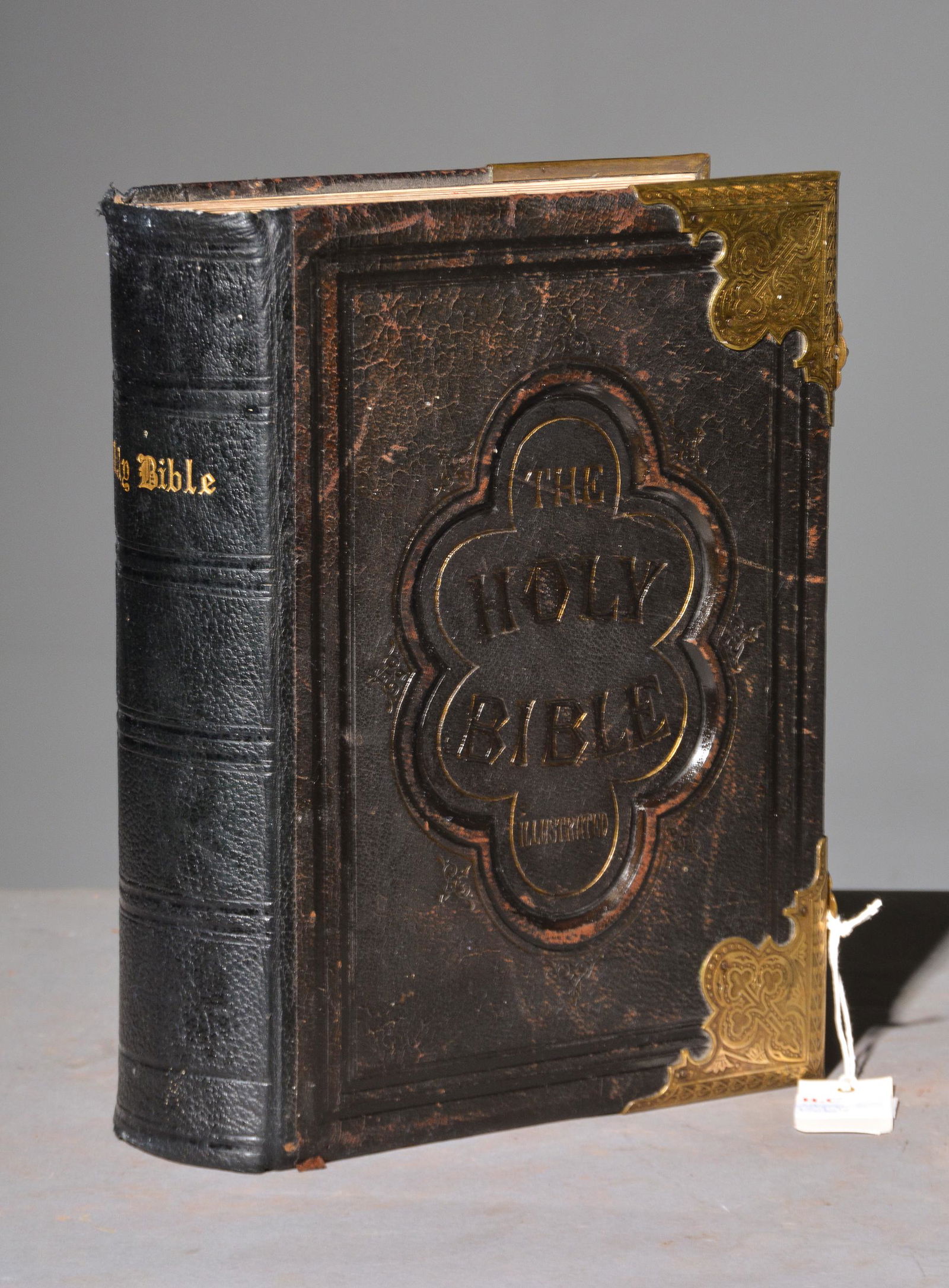 Victorian Brass Bound Holy & Family Bible (1 of 3)