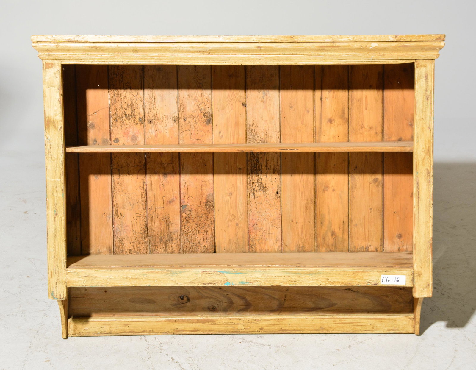 Irish Pine Painted Wall Rack / Shelf (1 of 3)