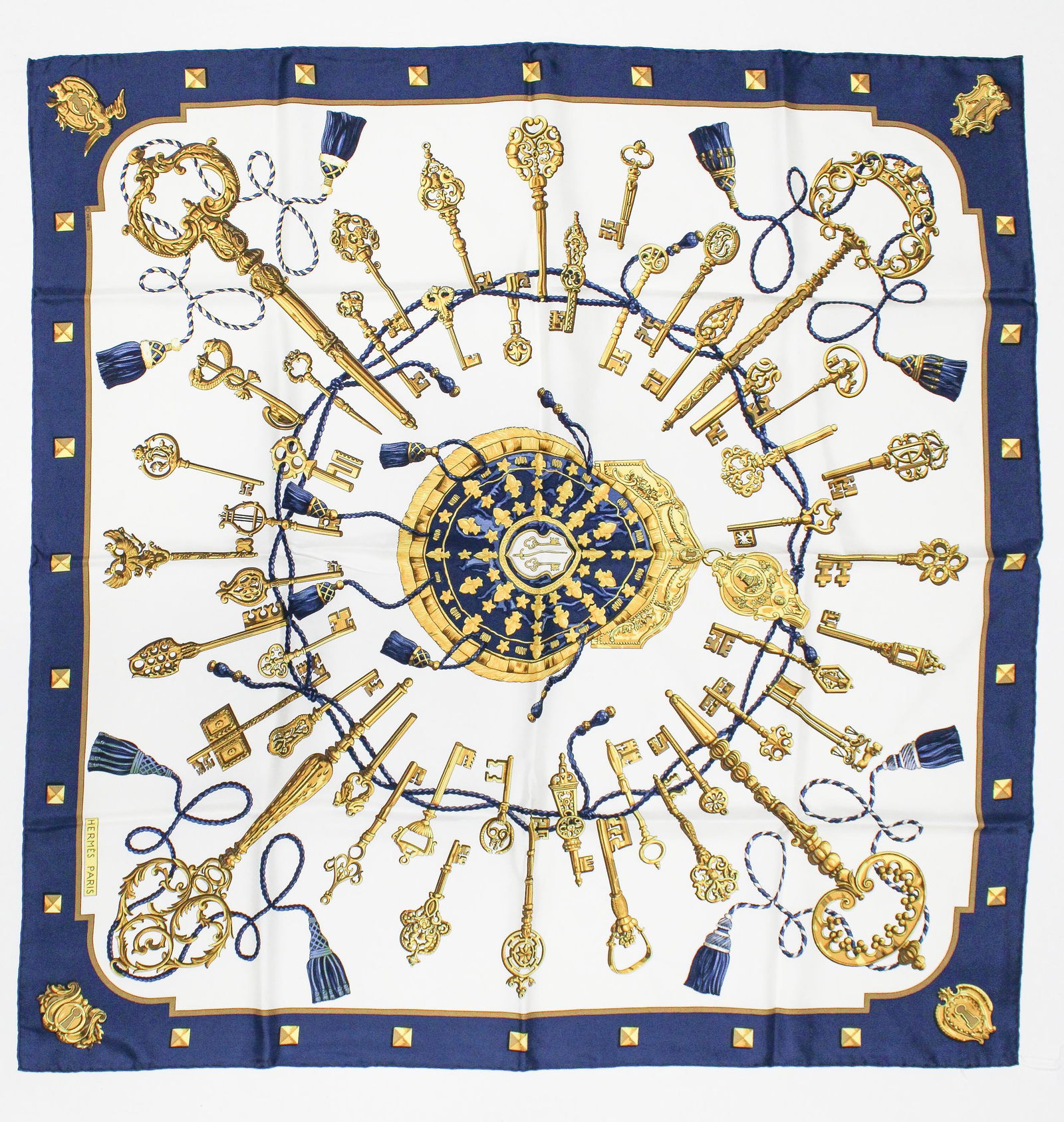 Hermes Scarf "Keys" by Cathy Latham (1 of 2)