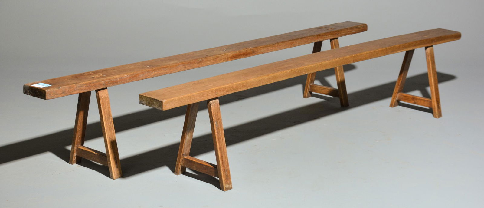 Pair of French Farmhouse Benches (1 of 3)
