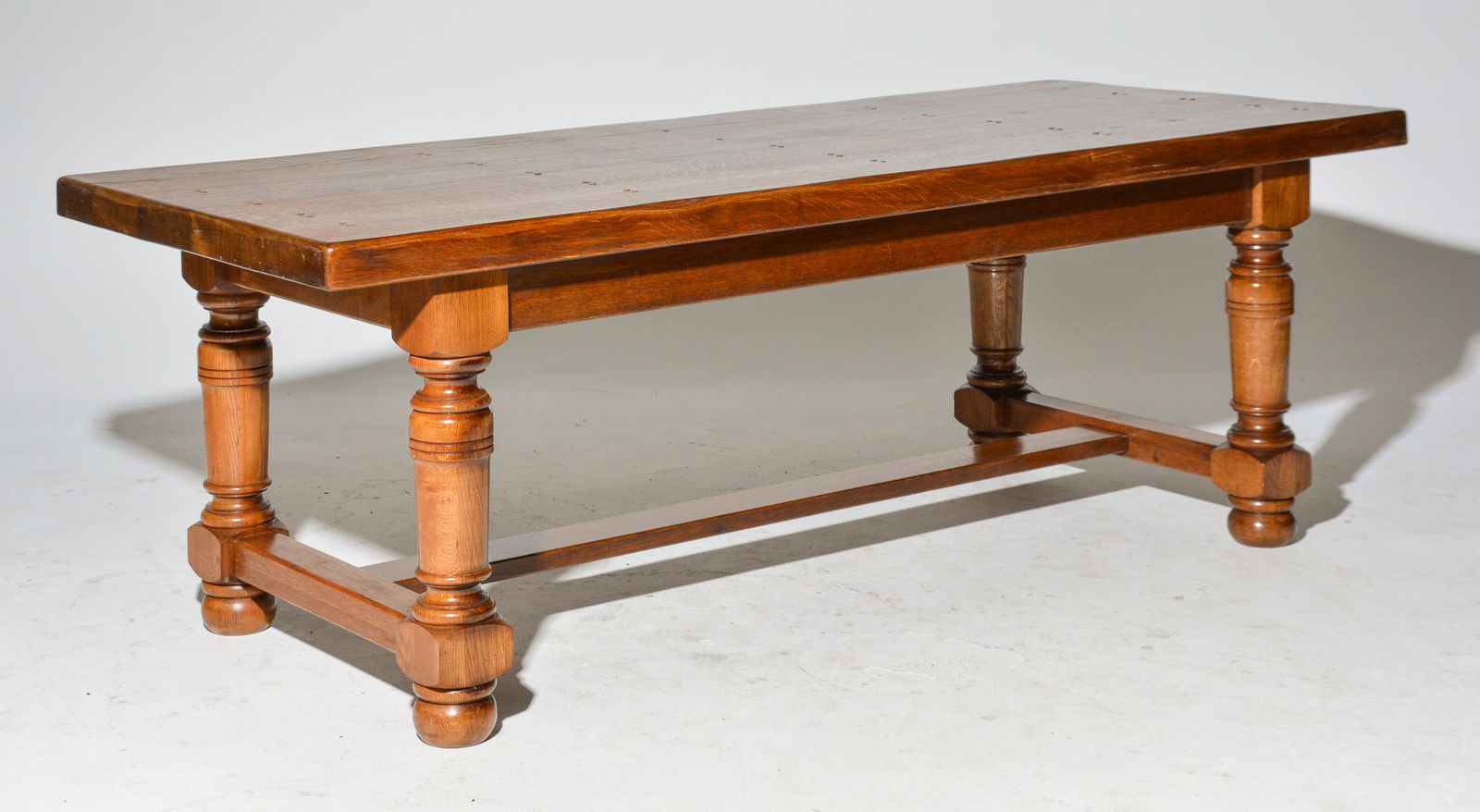 Louis XIV Style Large Oak Farmhouse Table (1 of 3)