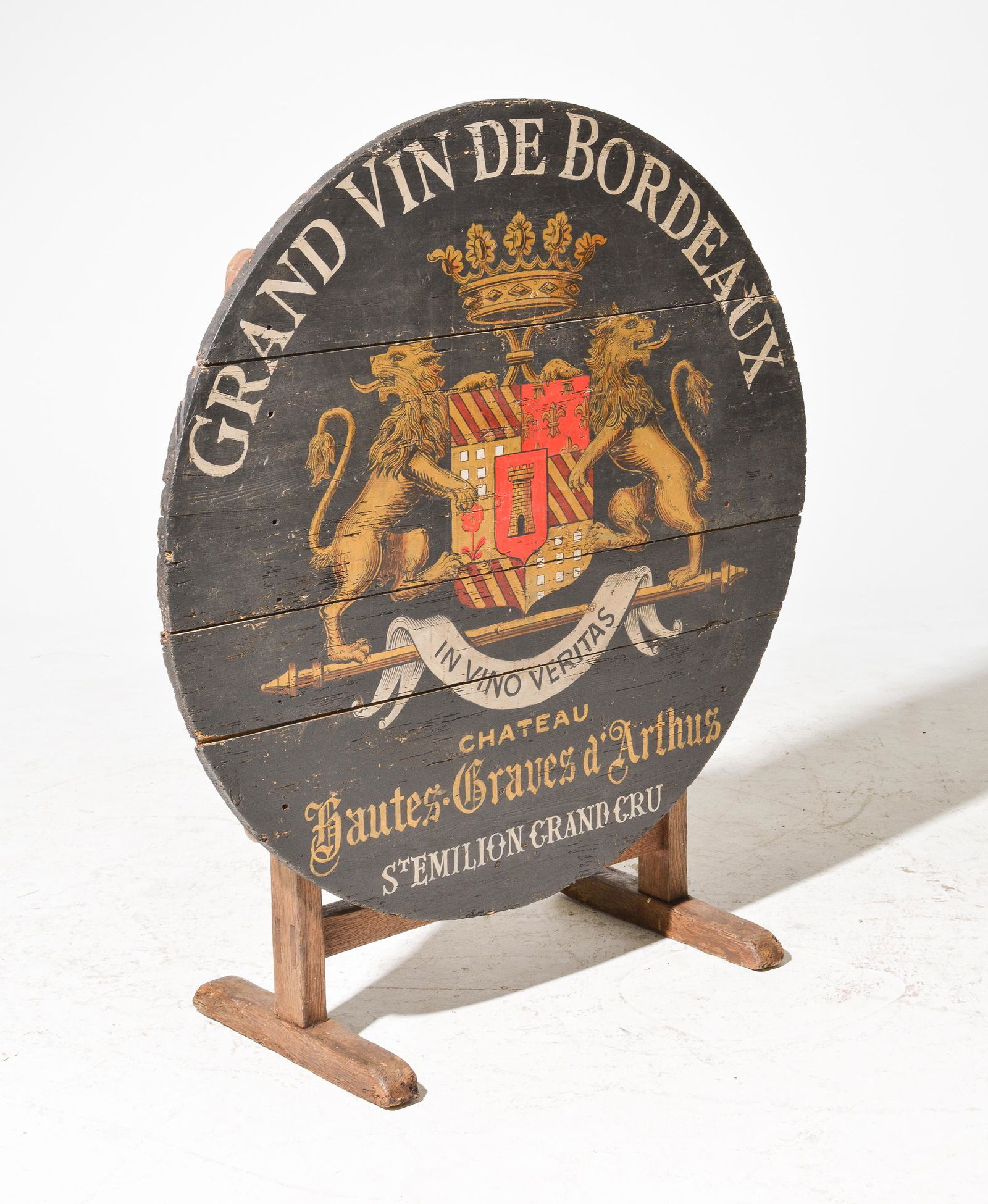 French Painted Vendange Table (1 of 4)