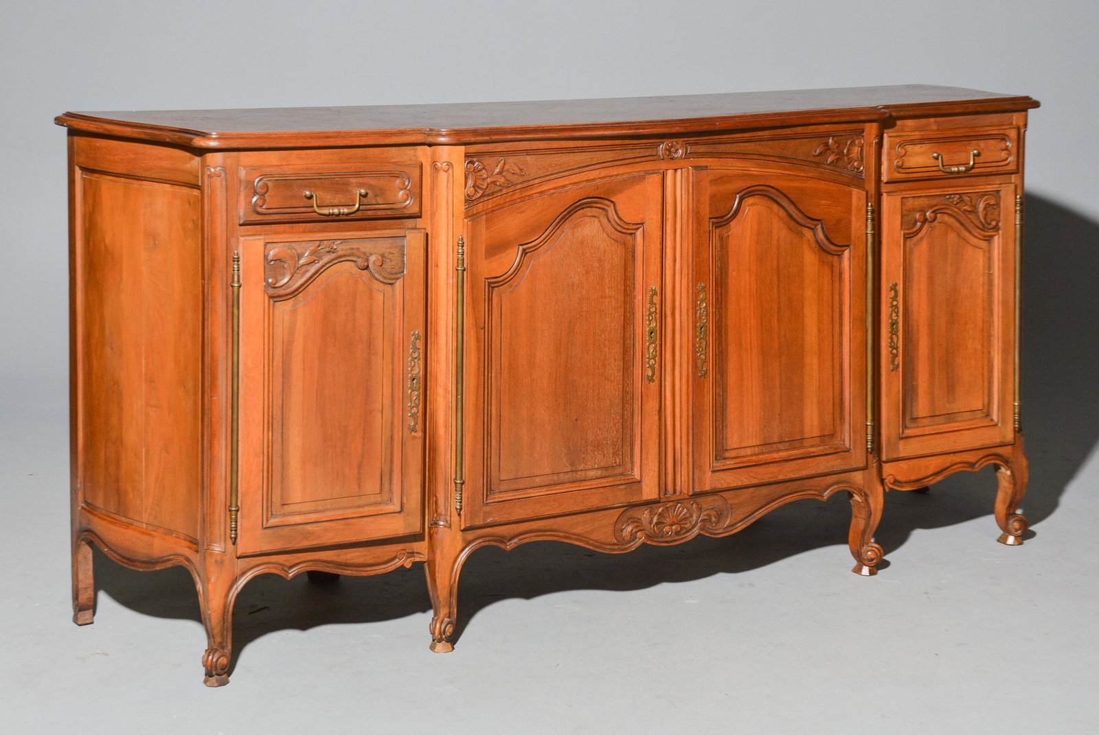 Louis XV Style Walnut Sideboard / Enfilade (1 of 5)