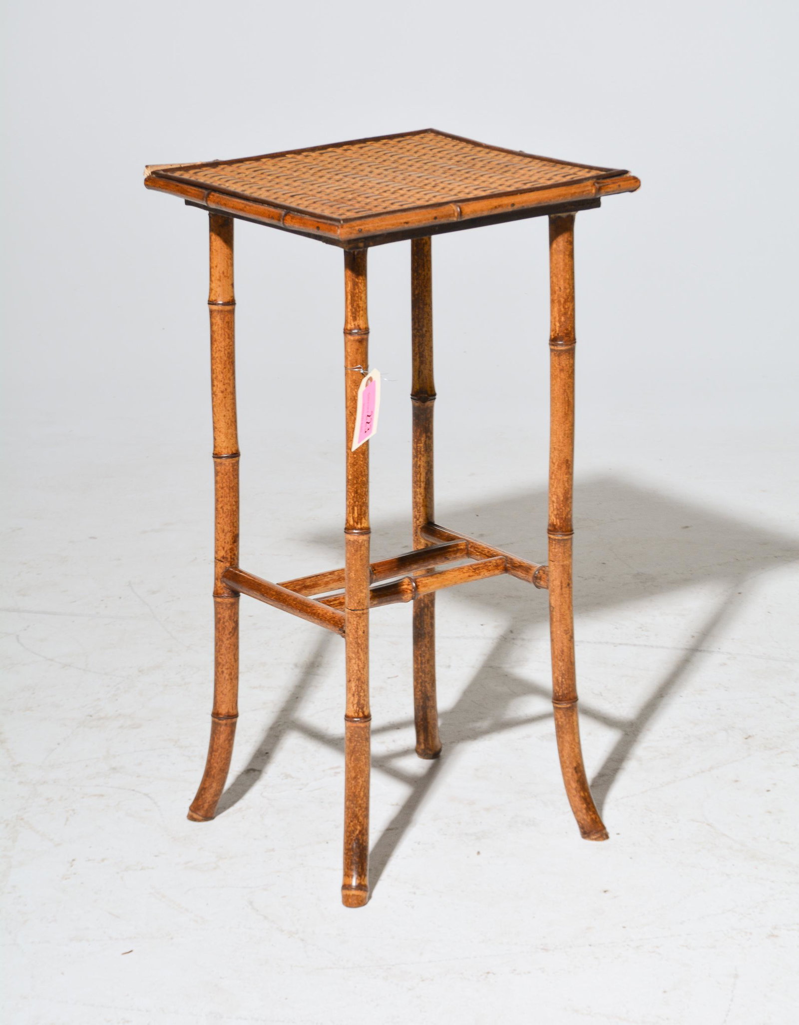 Bamboo Occasional Table: Bamboo Occasional Table - 29 in tall x 15 x 15