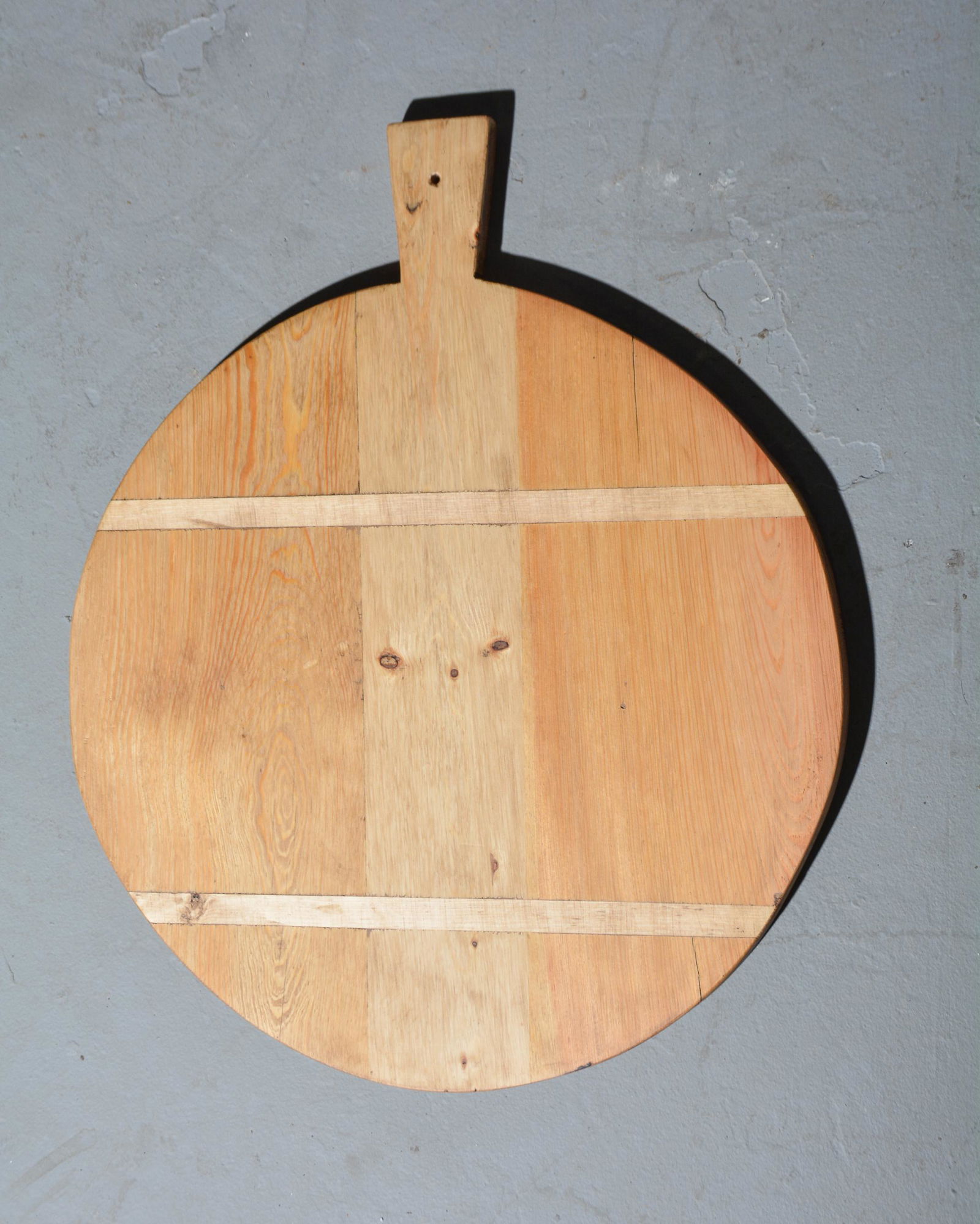 Round Waxed Bread / Charcuterie Board (1 of 2)