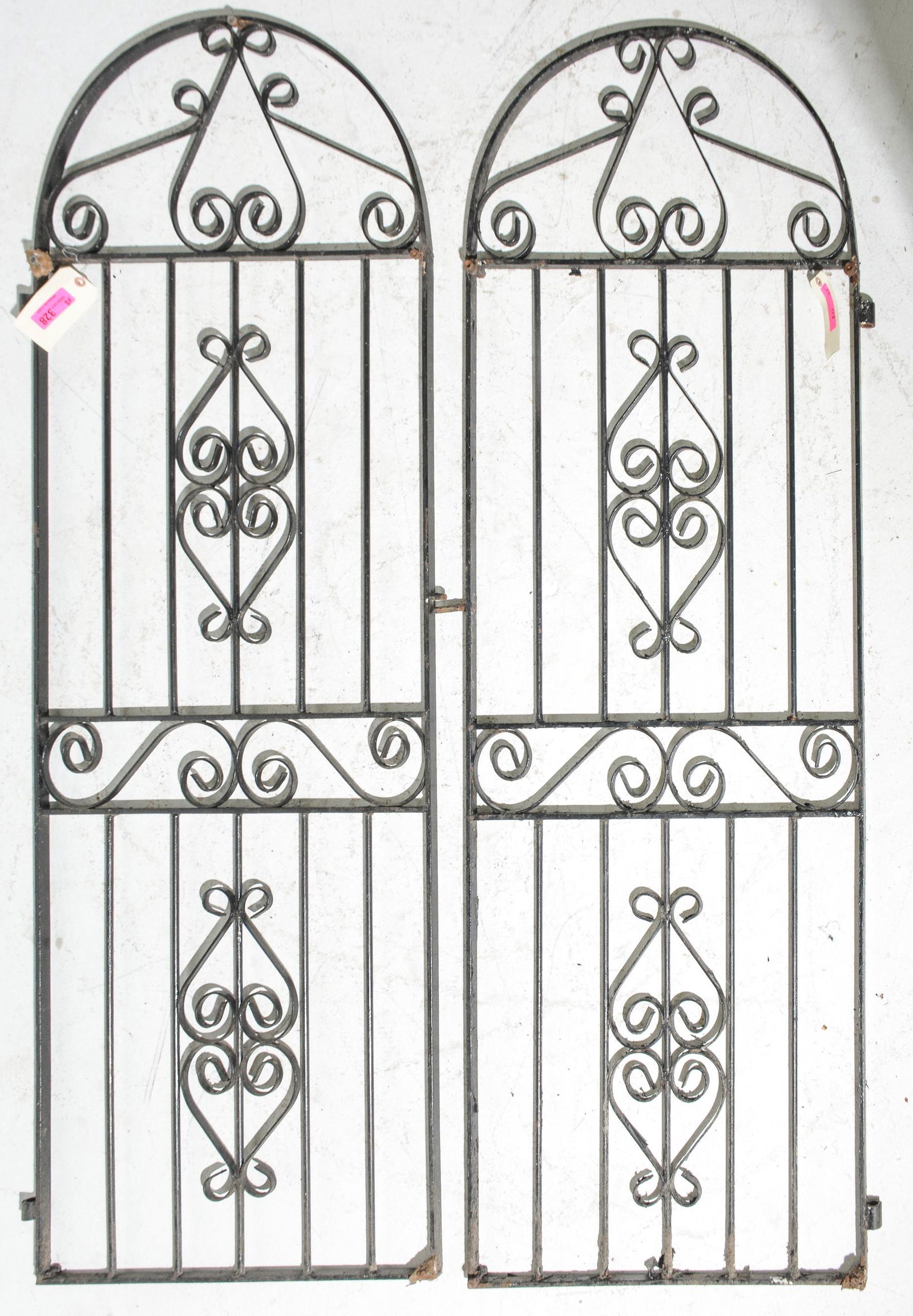 2 British Arch Top Iron Gates (1 of 3)
