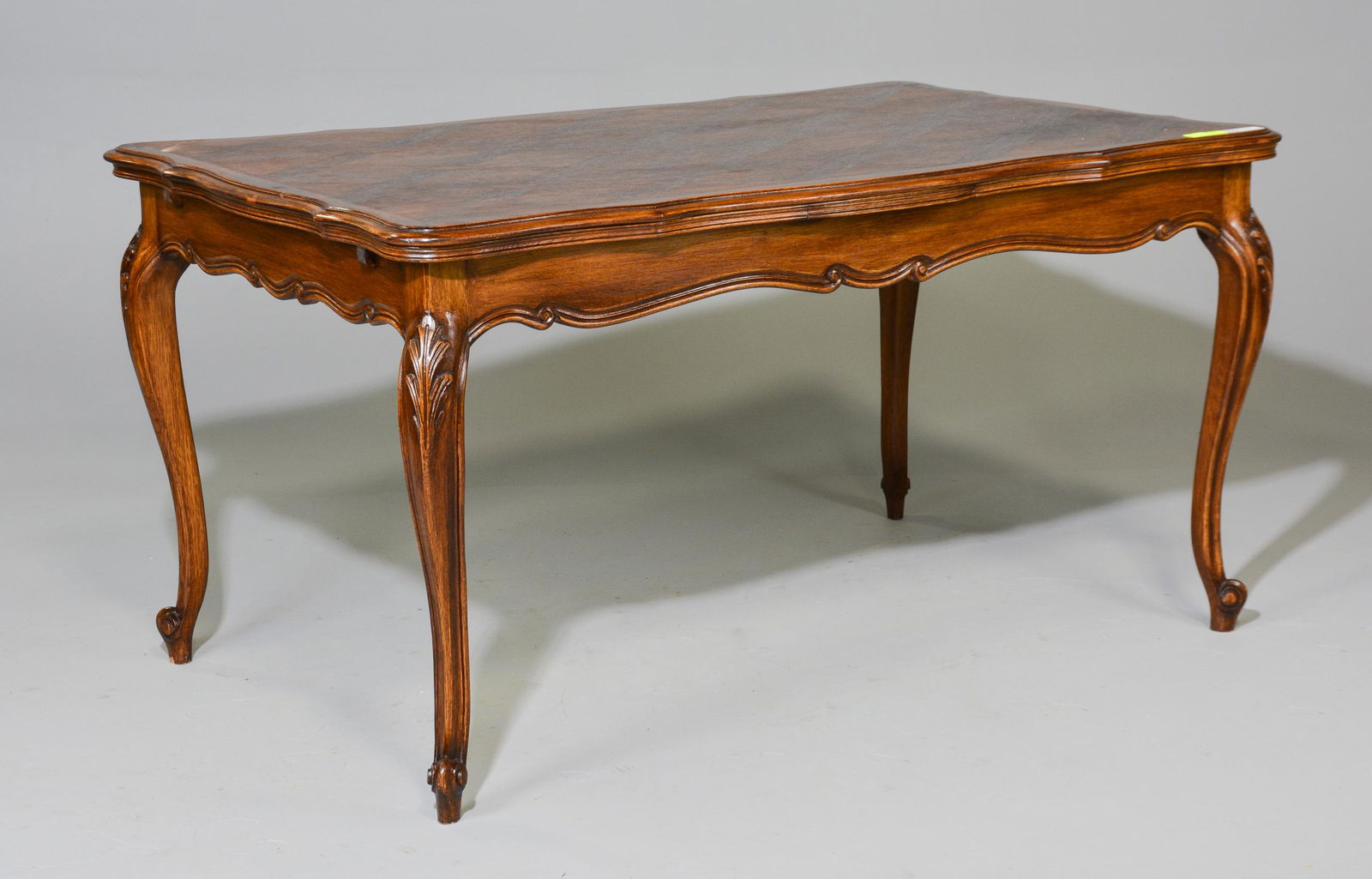 Louis XV Style Oak Draw Leaf Dining Table (1 of 5)