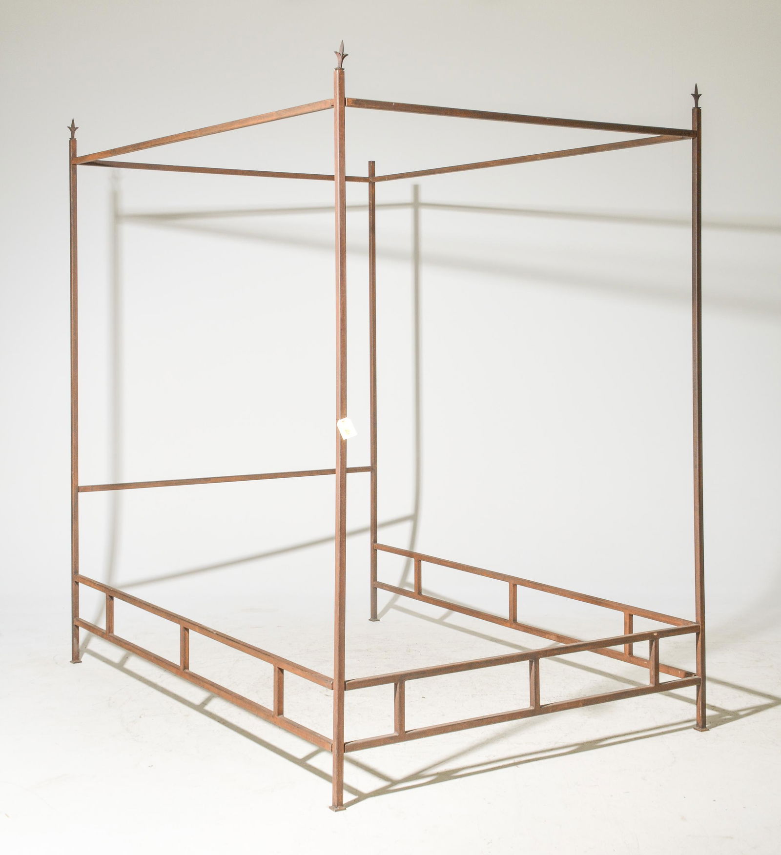 20th Century Metal Canopy Bed Frame (1 of 3)