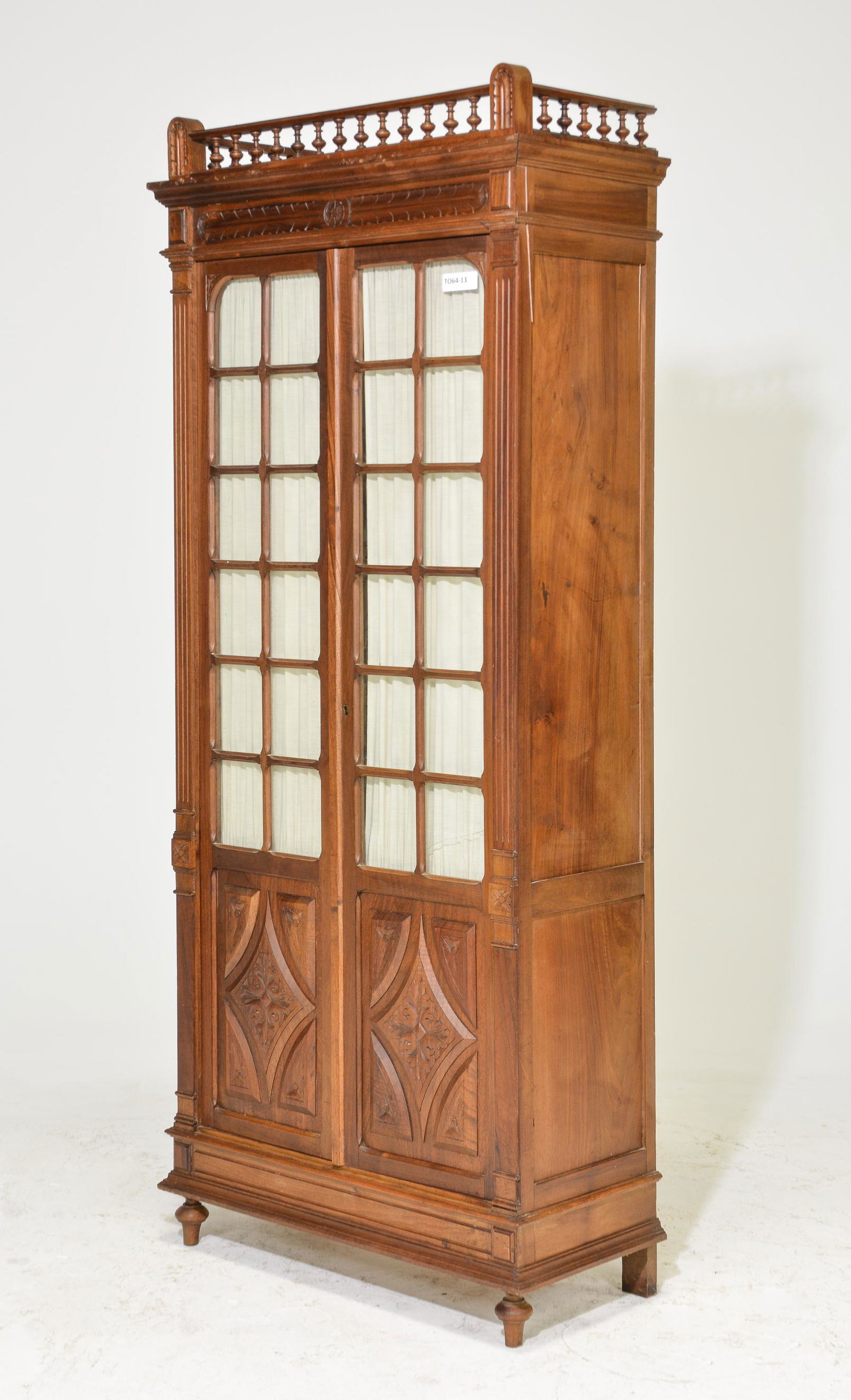 French Oak 2 Door Cabinet (1 of 4)